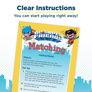 Foto 4 | Juego De Memoria Wonder Forge Dc Super Friends Para Niños Y Niñas Mayores De 3 Años - Venta Internacional.