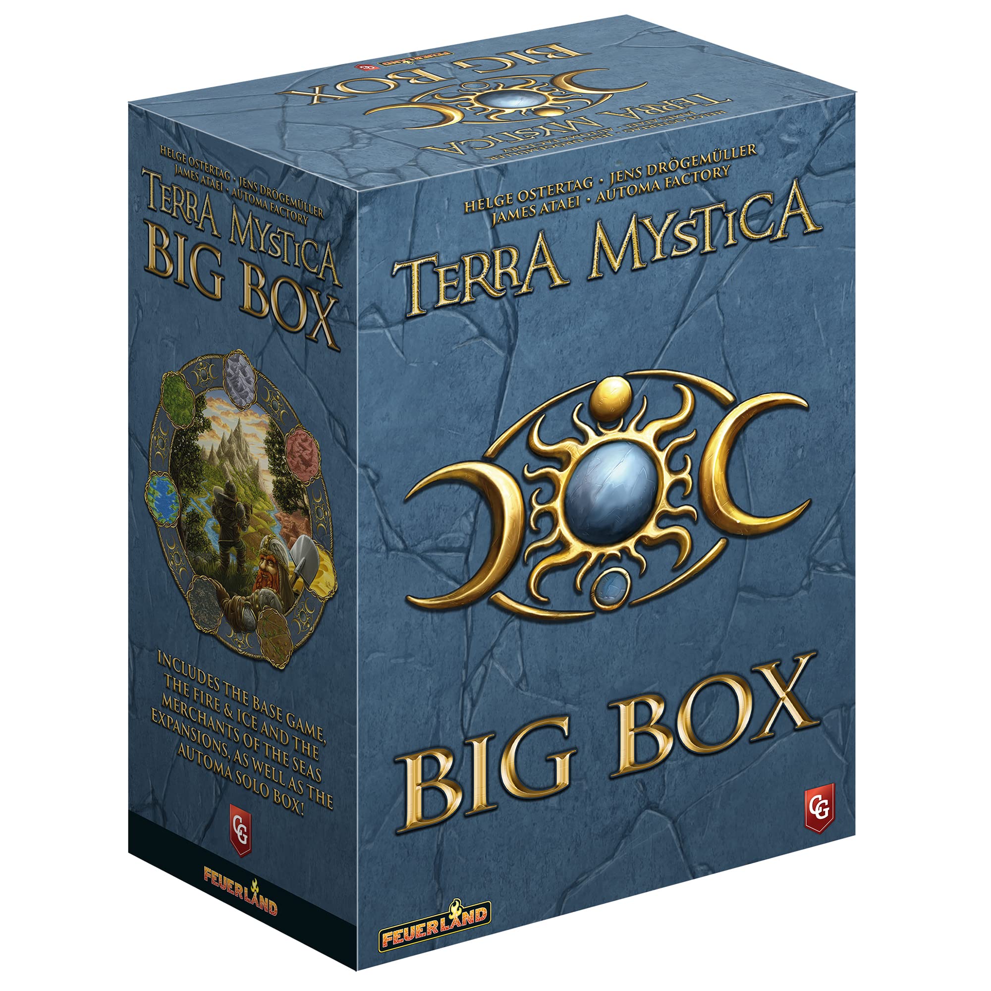 Juego De Mesa Capstone Games Terra Mystica Big Box - Venta Internacional.