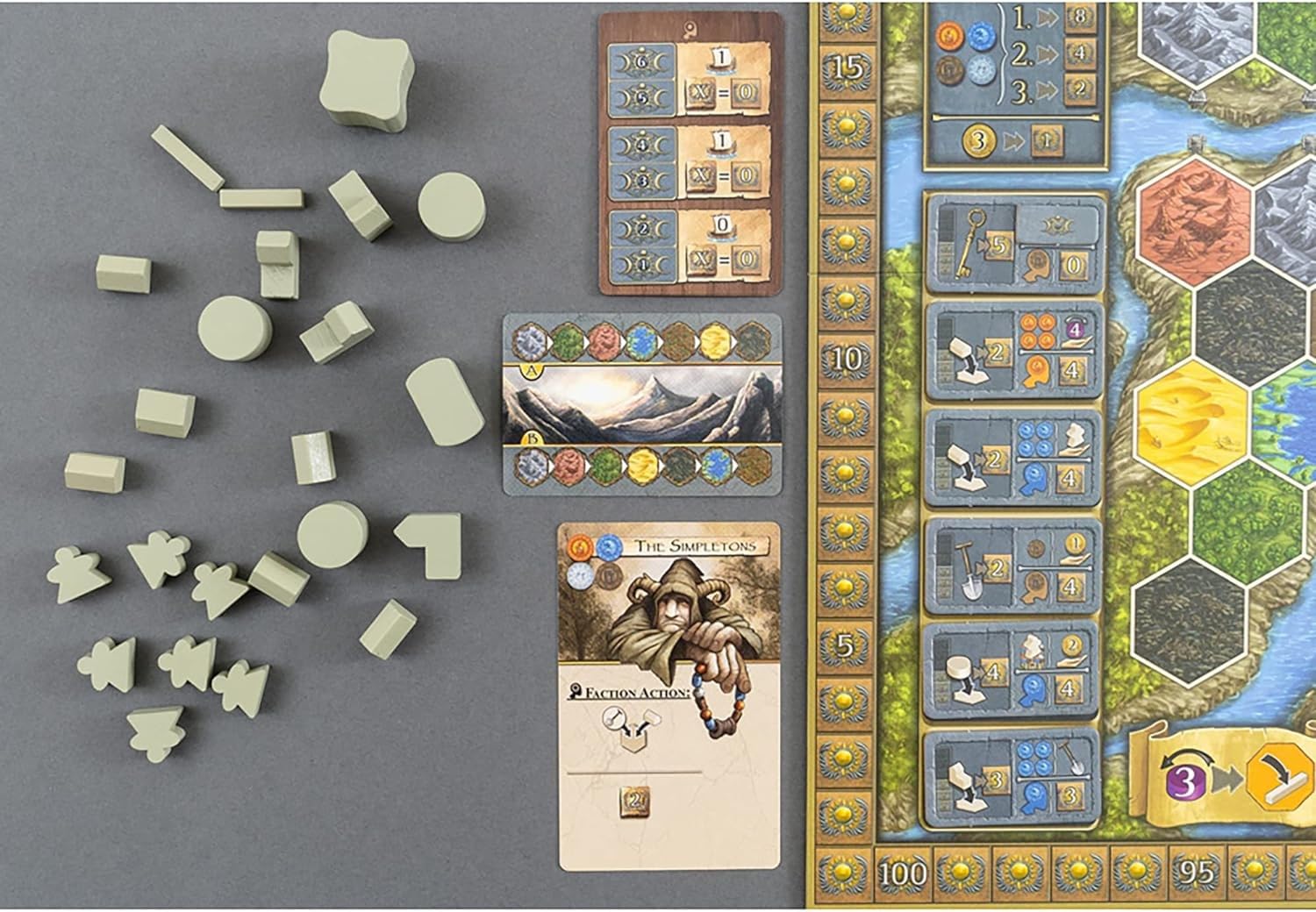 Foto 5 | Juego De Mesa Capstone Games Terra Mystica Big Box - Venta Internacional.