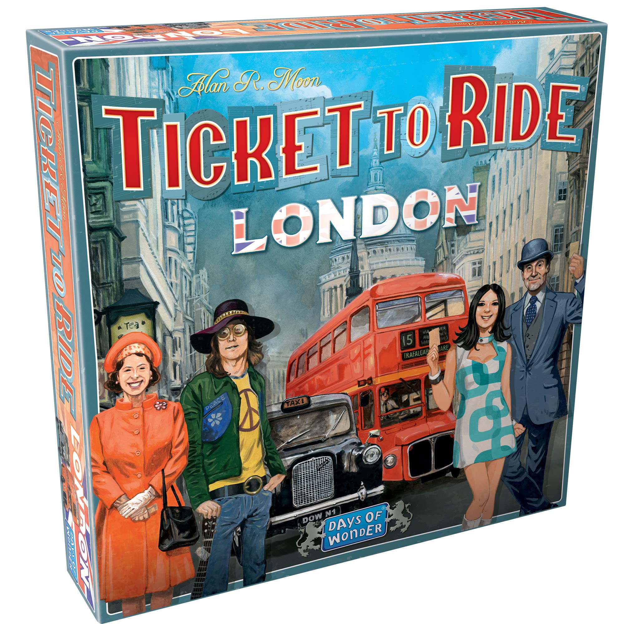 Juego De Mesa Days Of Wonder Ticket To Ride London Kids 8+  - Venta Internacional.