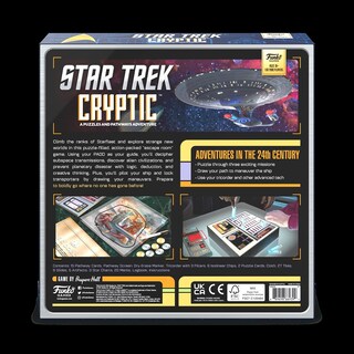 Foto 2 | Juego De Mesa Funko Star Trek Cryptic Puzzles De Más De 10 Años - Venta Internacional.