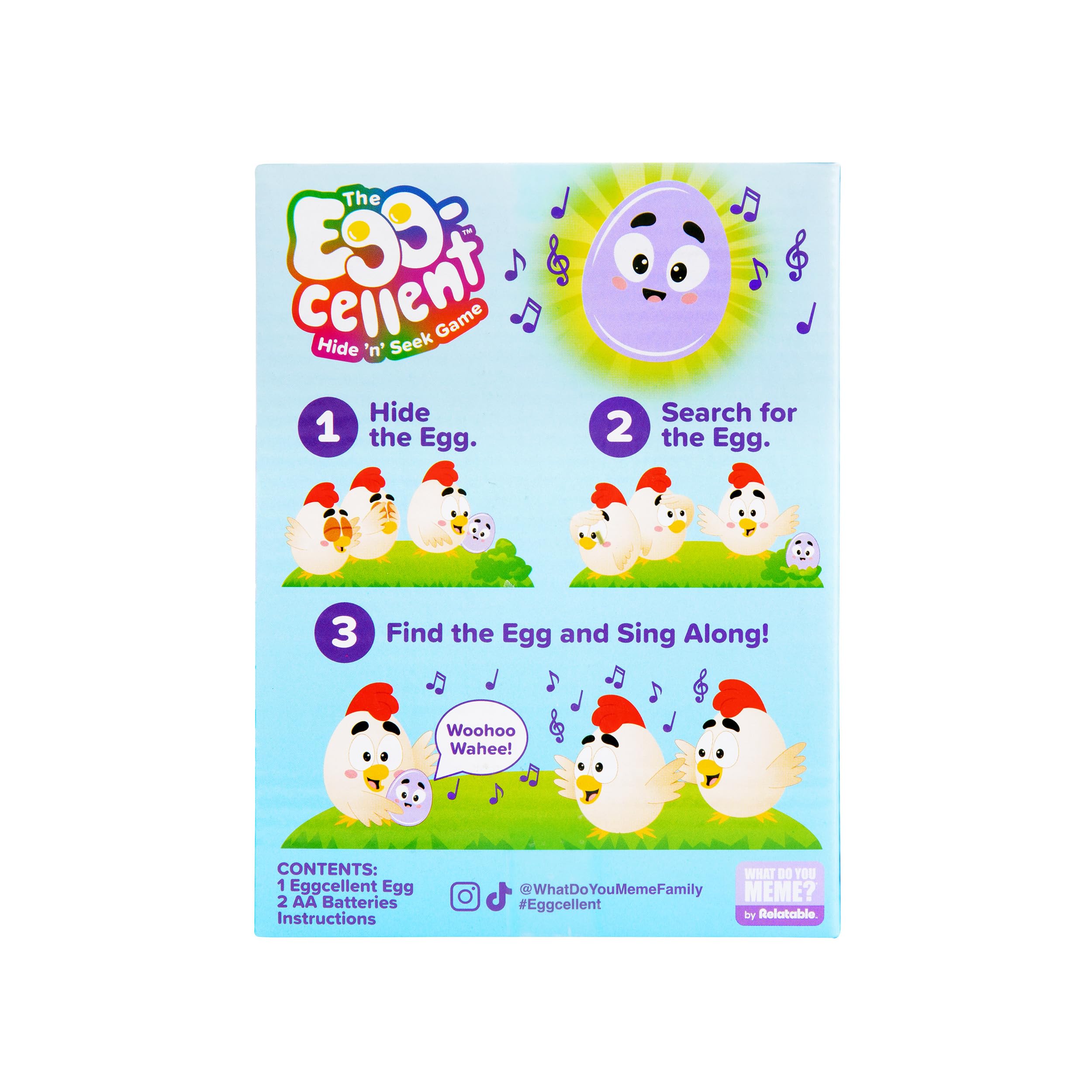 Foto 6 pulgar | Juego Hide & Seek ¿qué Memes? El Eggcellent Para Niños - Venta Internacional.