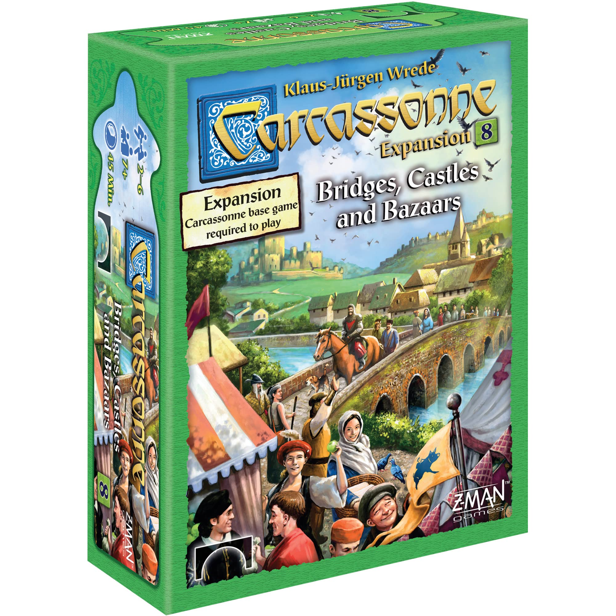 Foto 2 pulgar | Juego De Mesa Carcassonne Bridges, Castles & Bazaars Expansion - Venta Internacional.