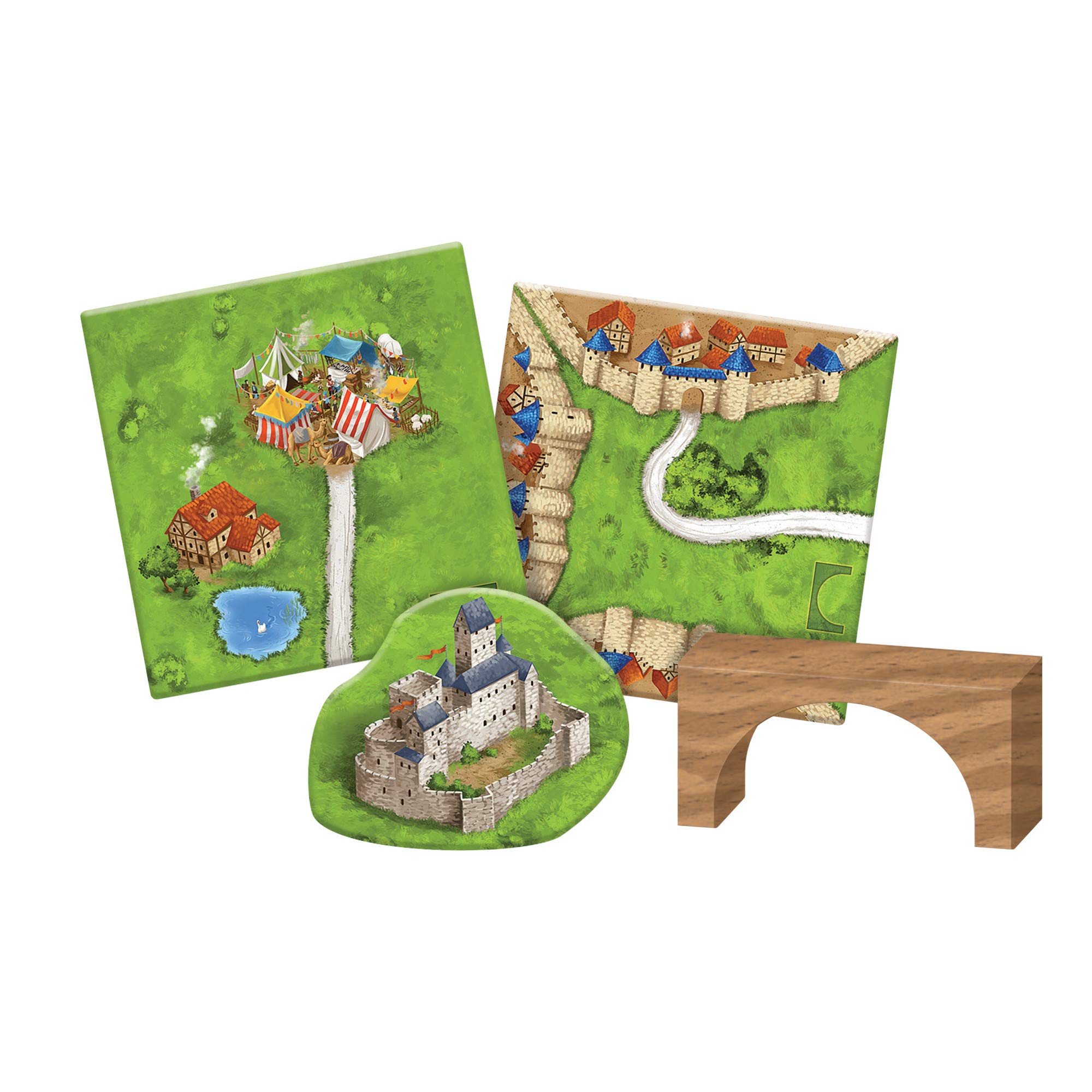 Foto 4 | Juego De Mesa Carcassonne Bridges, Castles & Bazaars Expansion - Venta Internacional.