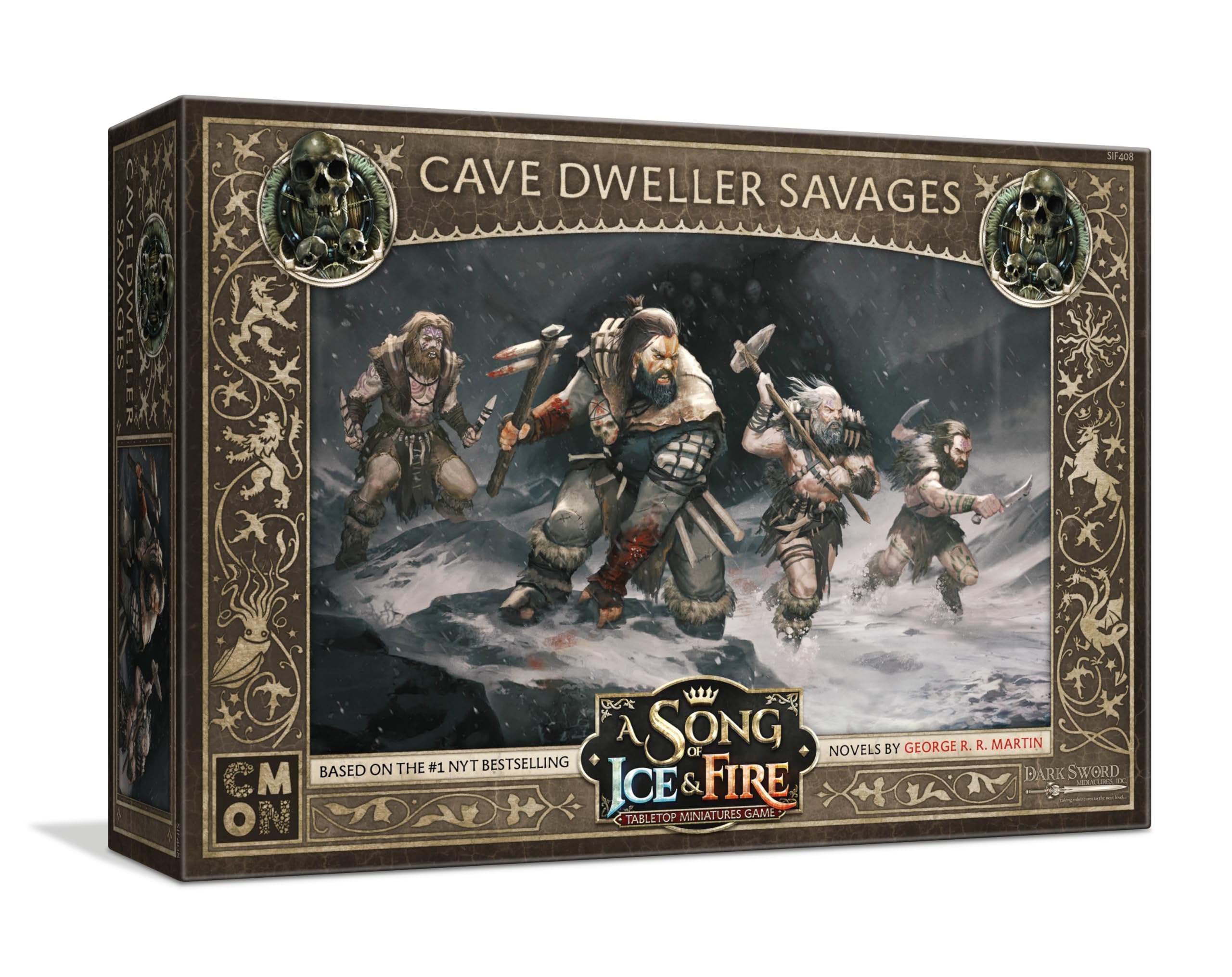 Foto 2 pulgar | Miniaturas De Mesa Cave Dweller Savages Unit Cmon - Venta Internacional.