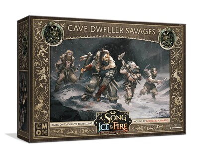 Foto 1 | Miniaturas De Mesa Cave Dweller Savages Unit Cmon - Venta Internacional.