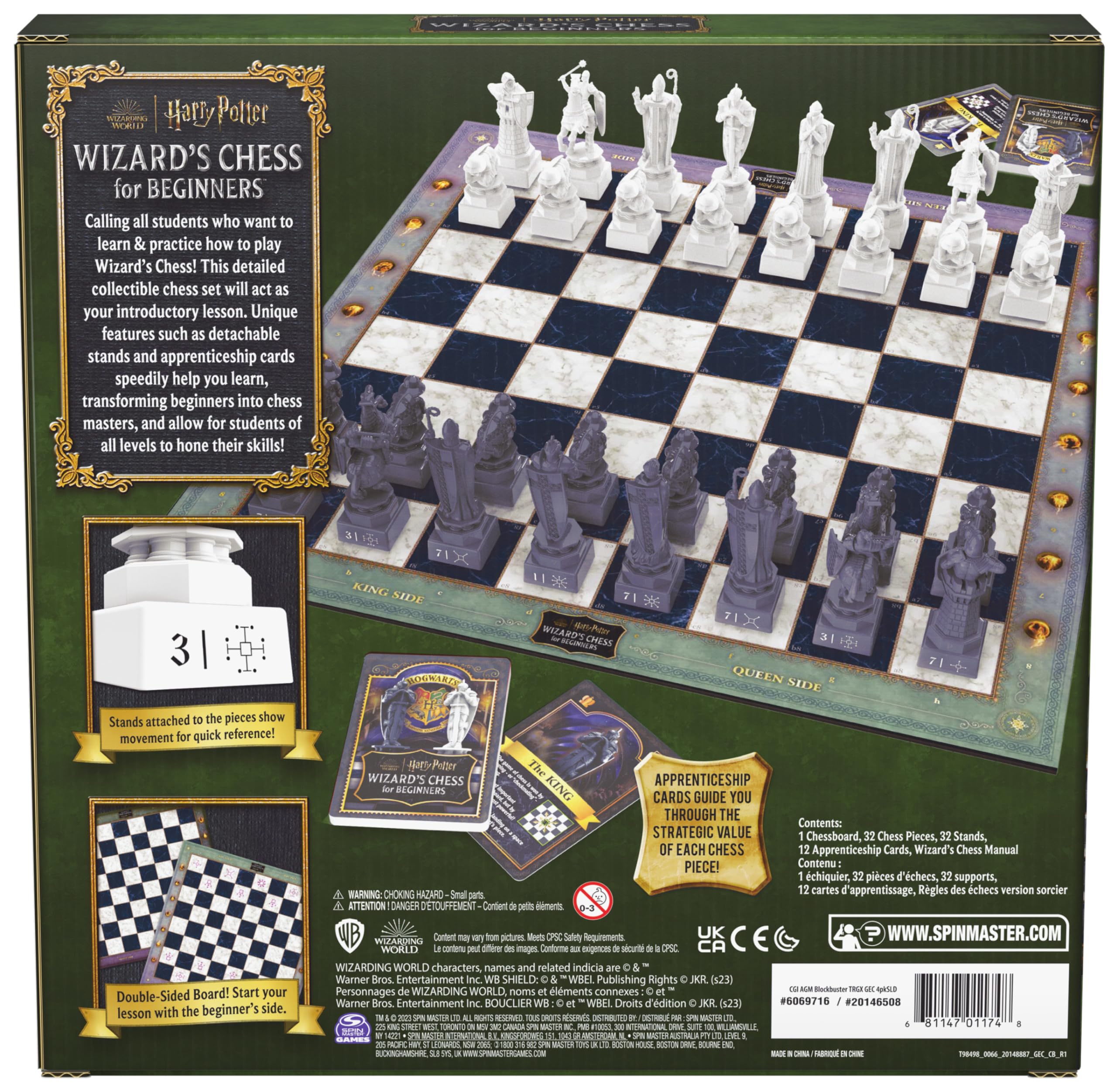 Foto 8 pulgar | Set De Ajedrez Spin Master Games Wizarding World Of Harry Potter - Venta Internacional.