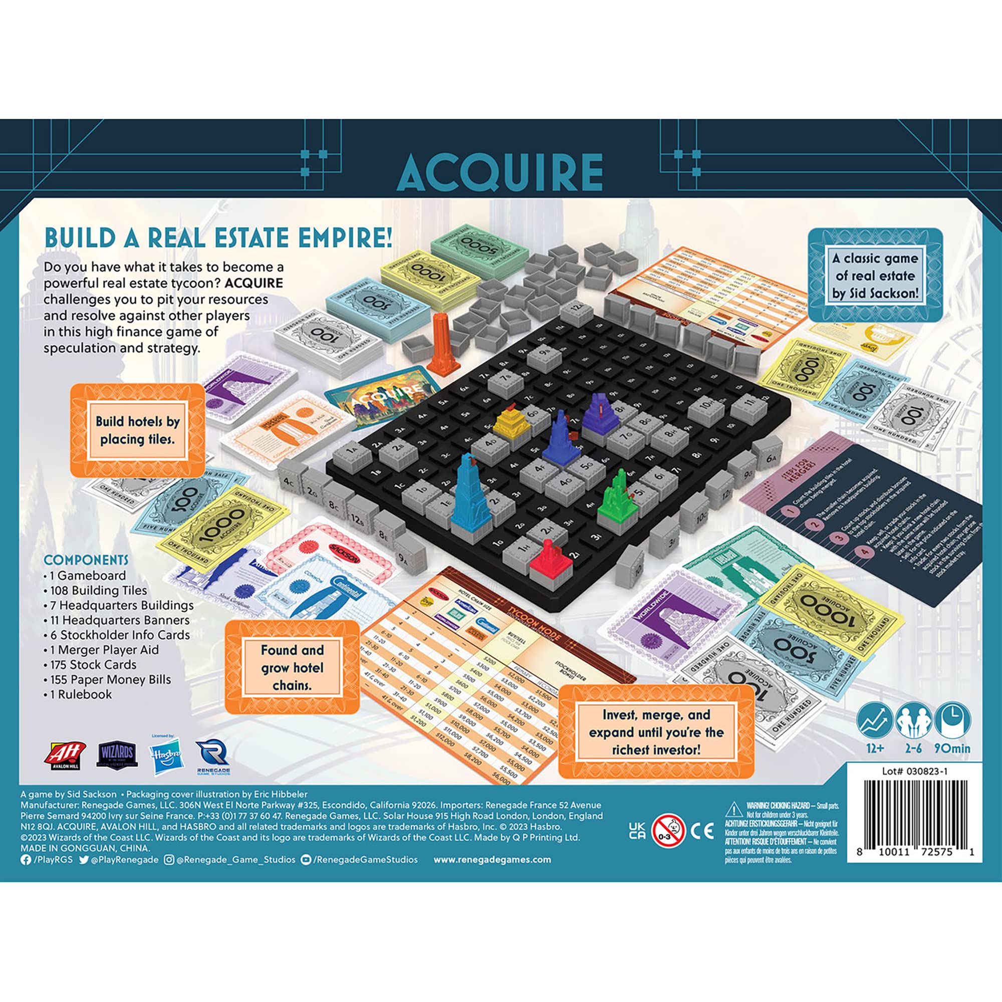 Foto 3 pulgar | El Juego De Mesa Renegade Game Studios Adquiere De 2 A 6 Jugadores Durante Más De 12 Años - Venta Internacional.