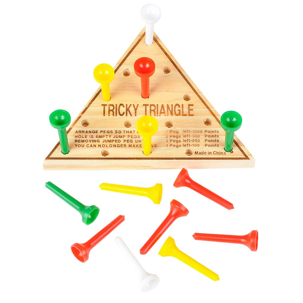 Foto 2 pulgar | Juego Tricky Triangle Game U.s. Juguete De Viaje, Varios Juegos De Viaje, Mu845 - Venta Internacional.