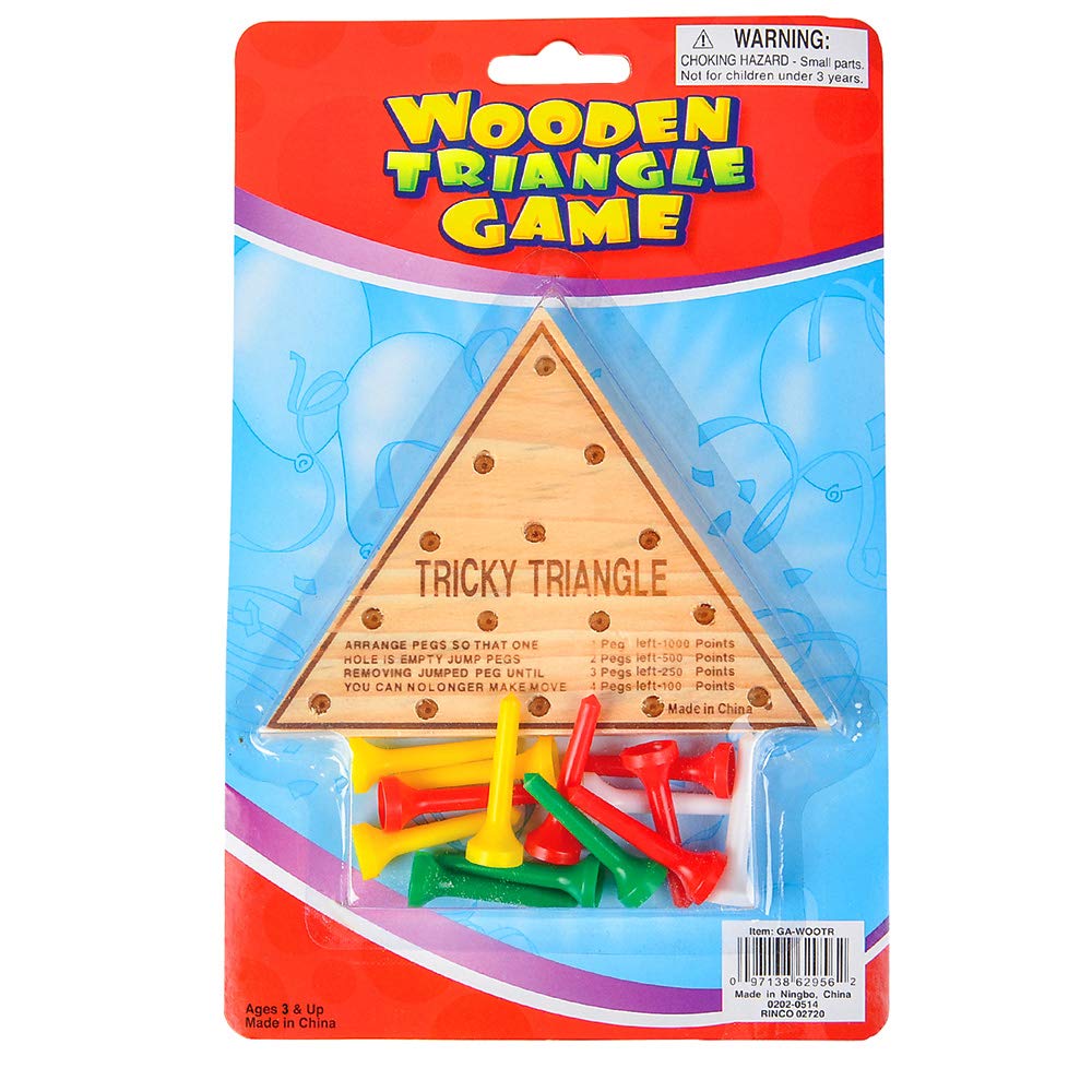 Foto 5 pulgar | Juego Tricky Triangle Game U.s. Juguete De Viaje, Varios Juegos De Viaje, Mu845 - Venta Internacional.