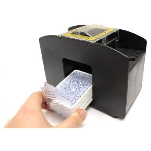 Foto 3 pulgar | Barajador De Cartas Brybelly De 1 A 4 Mazos Automático Para Póquer, Blackjack - Venta Internacional.