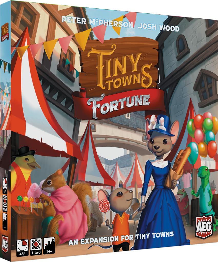 Foto 2 pulgar | Juego De Mesa Aeg Tiny Towns Fortune Expansion 1-6 Jugadores 14+ - Venta Internacional.