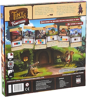 Foto 2 | Juego De Mesa Aeg Tiny Towns Fortune Expansion 1-6 Jugadores 14+ - Venta Internacional.