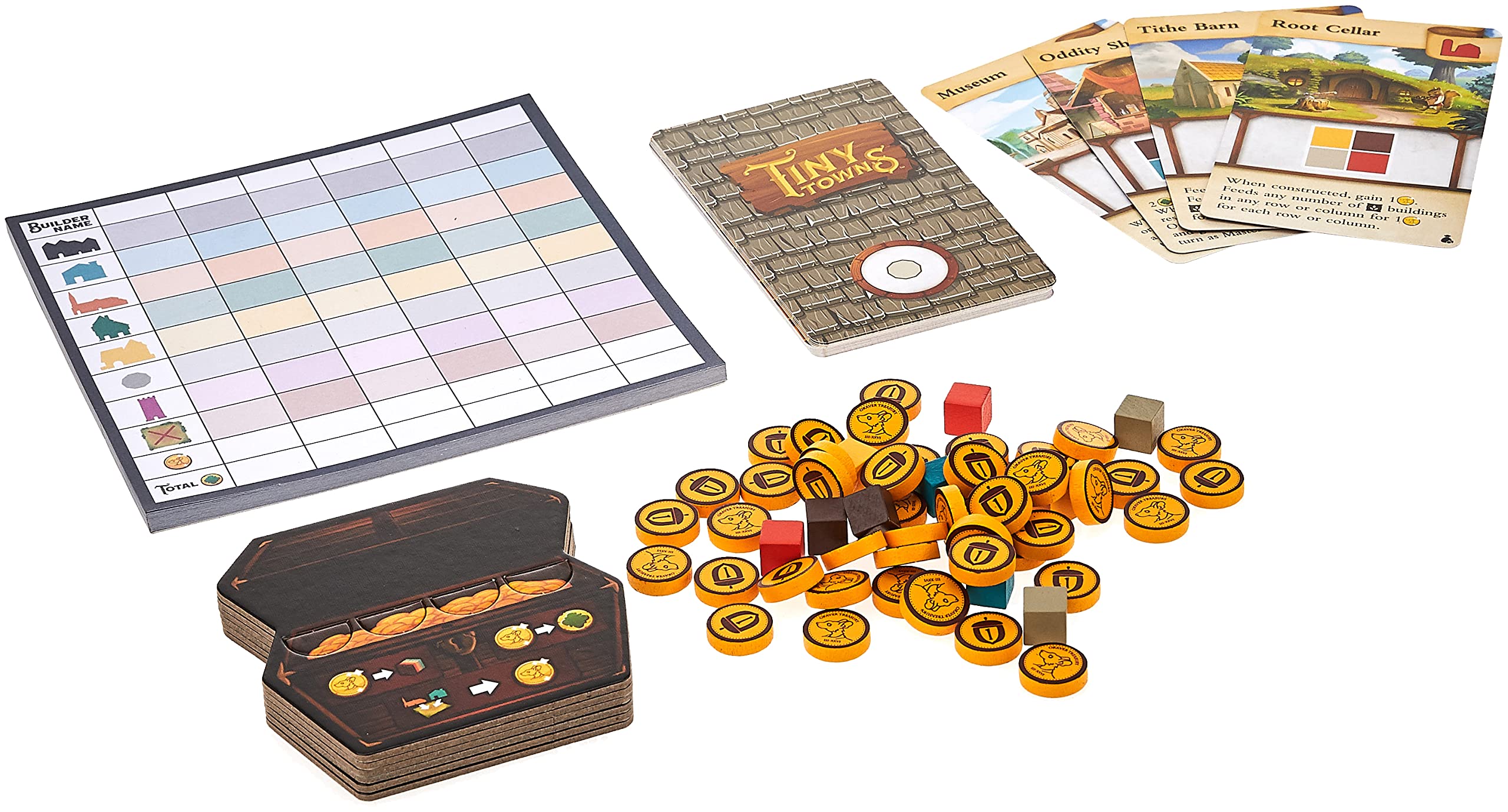 Foto 4 pulgar | Juego De Mesa Aeg Tiny Towns Fortune Expansion 1-6 Jugadores 14+ - Venta Internacional.