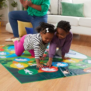 Foto 5 | Tapete De 2 Caras Game Hasbro Gaming Twister Junior Animal Adventure - Venta Internacional.