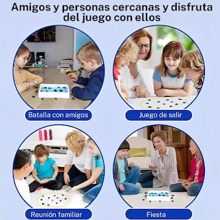 Foto 3 | Juego De Mesa Estrategia Magnético Con Imán Eo Safe Imports Esi-15499 Azul