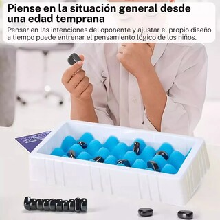 Foto 4 | Juego De Mesa Estrategia Magnético Con Imán Eo Safe Imports Esi-15499 Azul