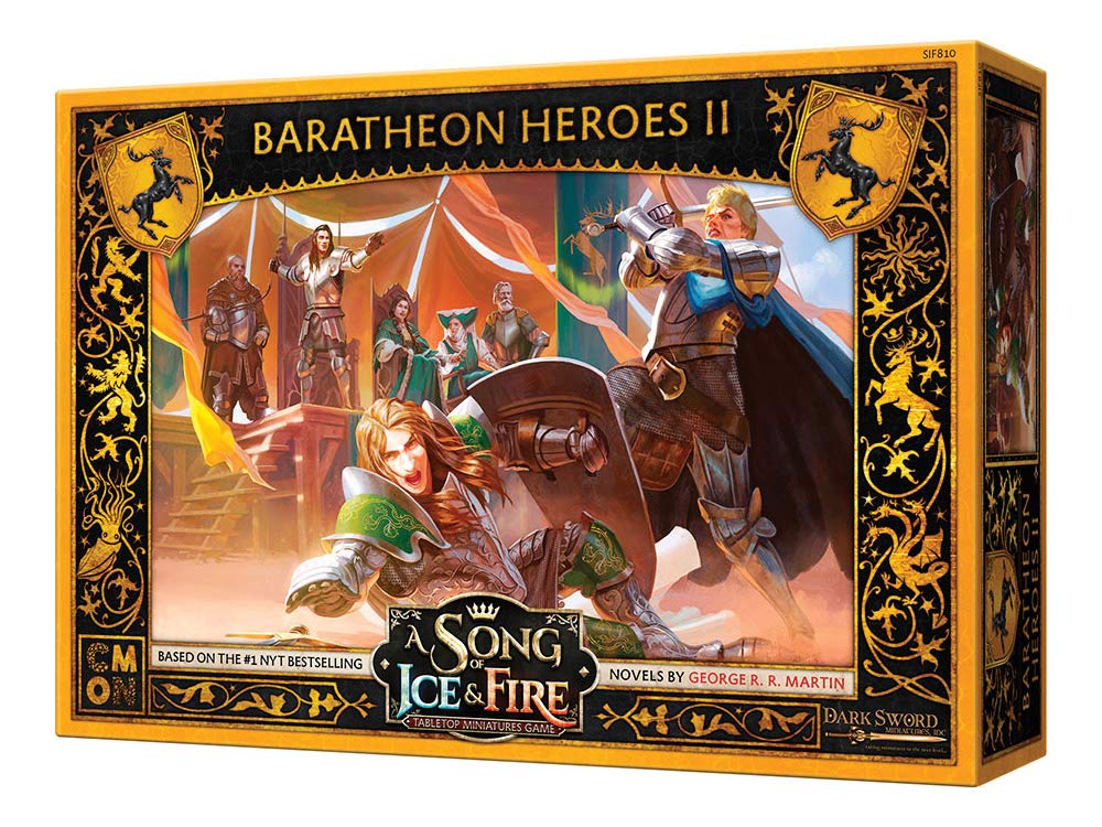 Foto 1 | Juego De Estrategia Cmon Canción De Hielo Y Fuego Baratheon Heroes Ii - Venta Internacional.