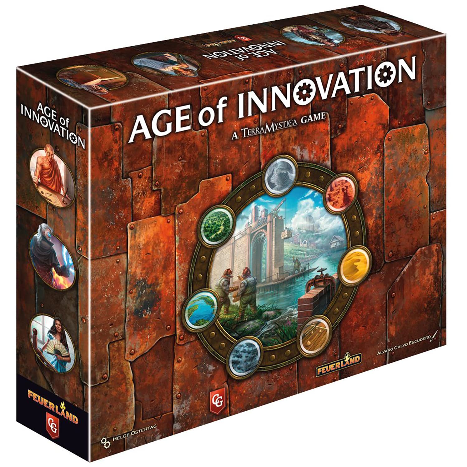 Foto 2 pulgar | Juego De Mesa Capstone Games Age Of Innovation Terra Mystica - Venta Internacional.