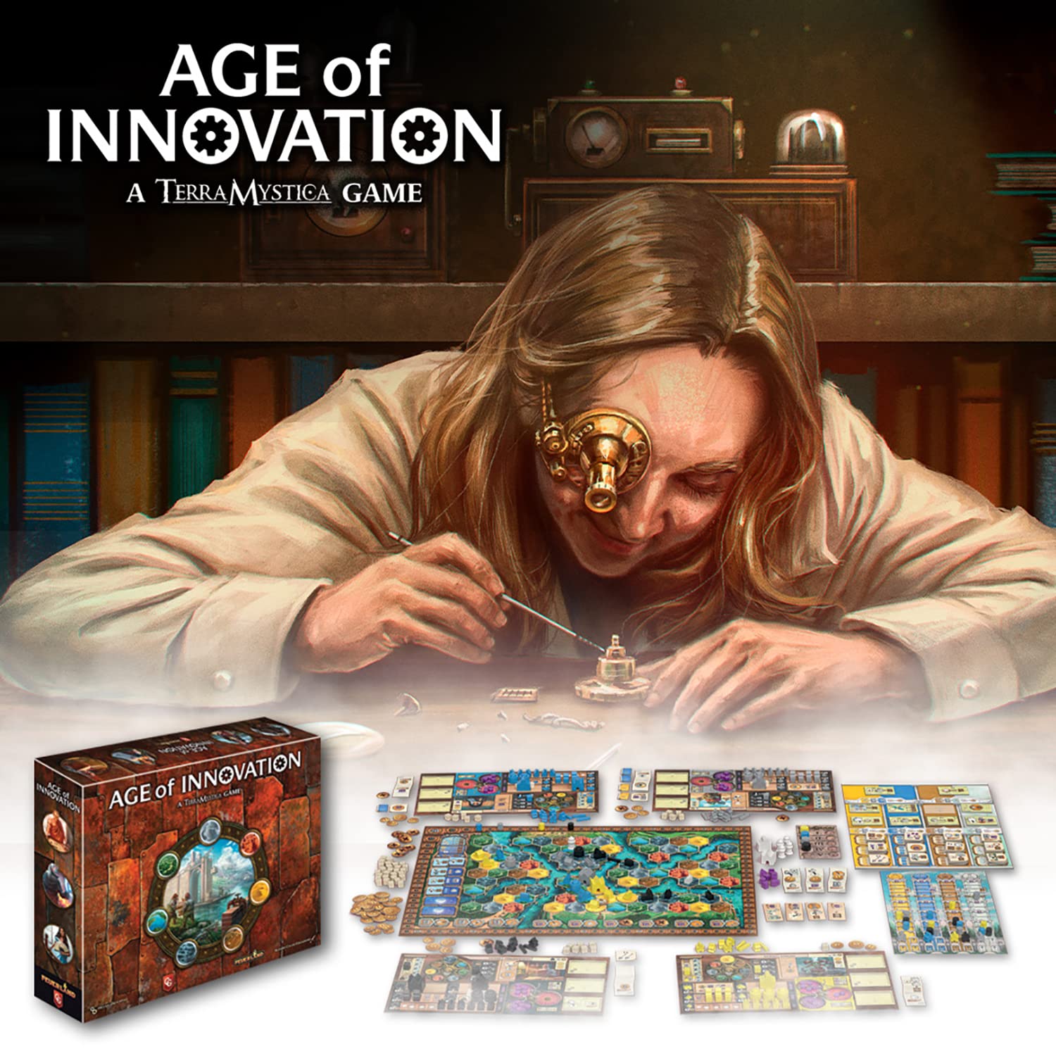 Foto 7 pulgar | Juego De Mesa Capstone Games Age Of Innovation Terra Mystica - Venta Internacional.