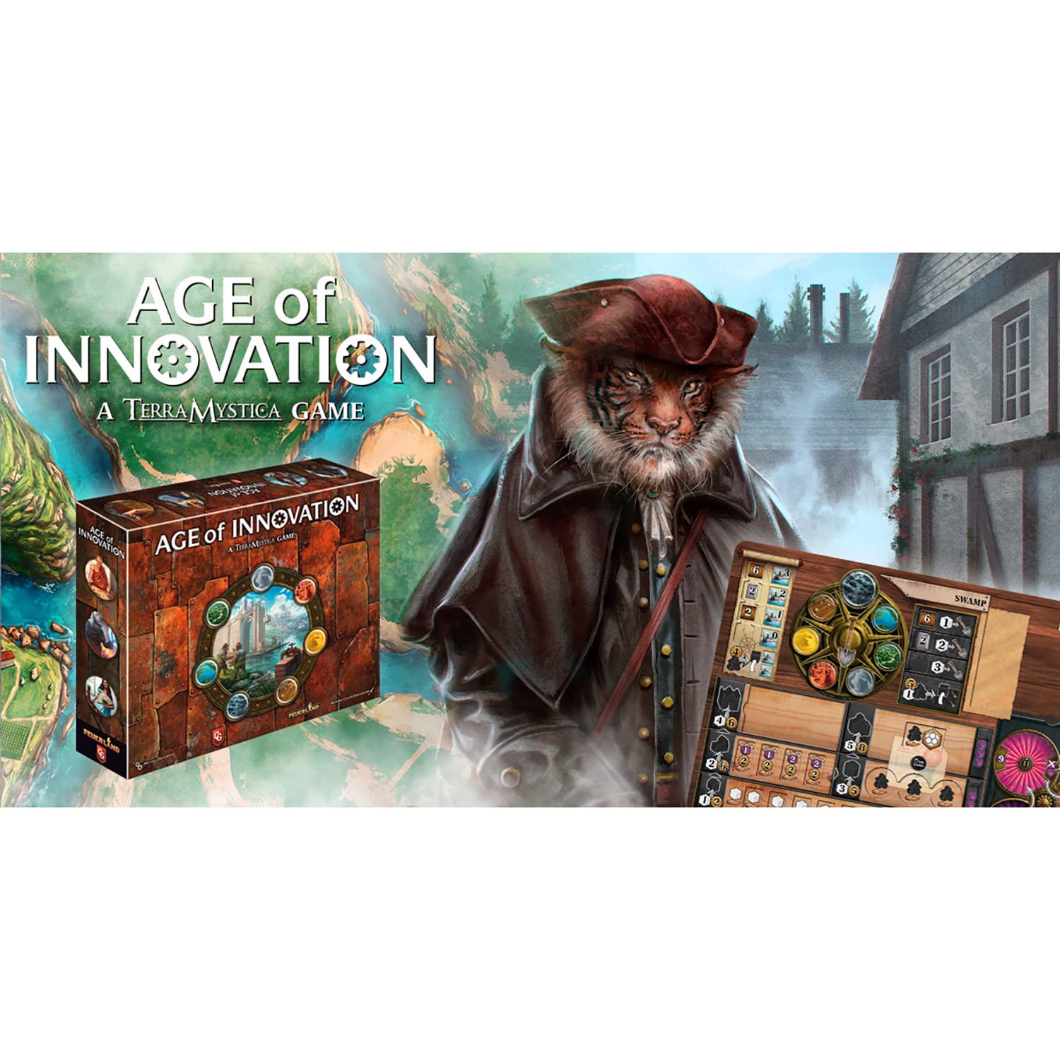 Foto 7 | Juego De Mesa Capstone Games Age Of Innovation Terra Mystica - Venta Internacional.