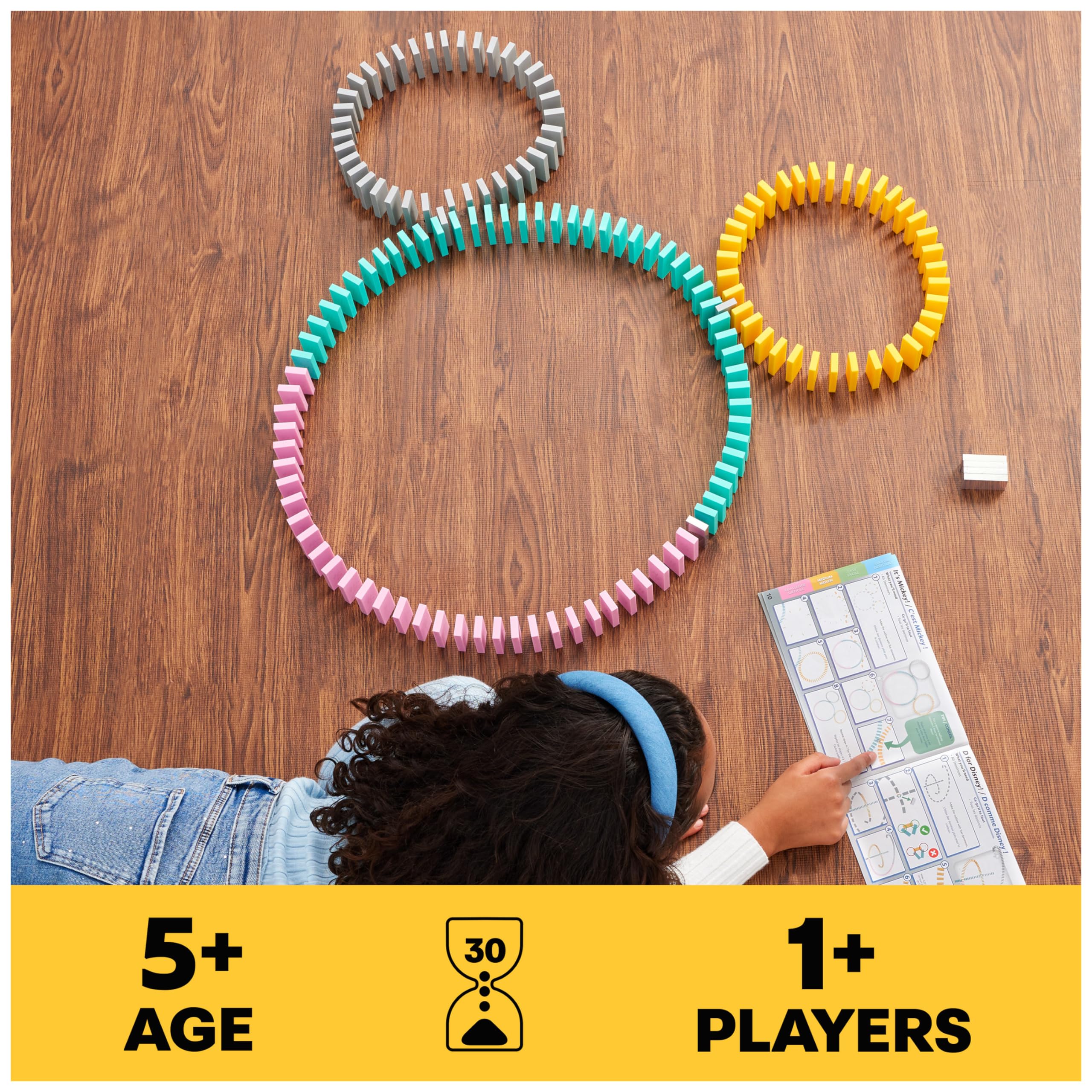 Foto 3 pulgar | Domino Set Spin Master Games Disney 100 Aniversario H5 - Venta Internacional.