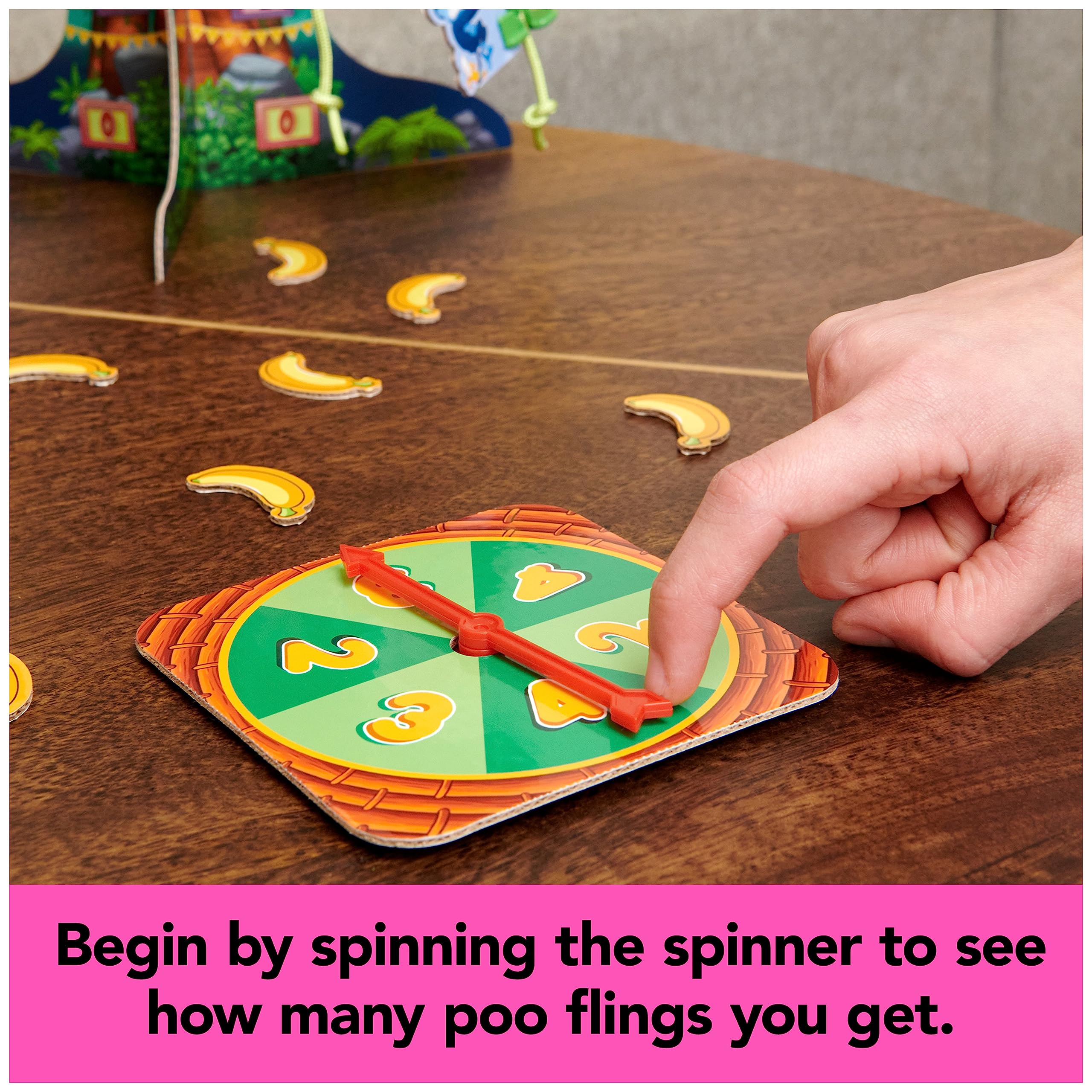 Foto 4 pulgar | Juego Spin Master Games Monkey See Monkey Poo Kids 4+ - Venta Internacional.
