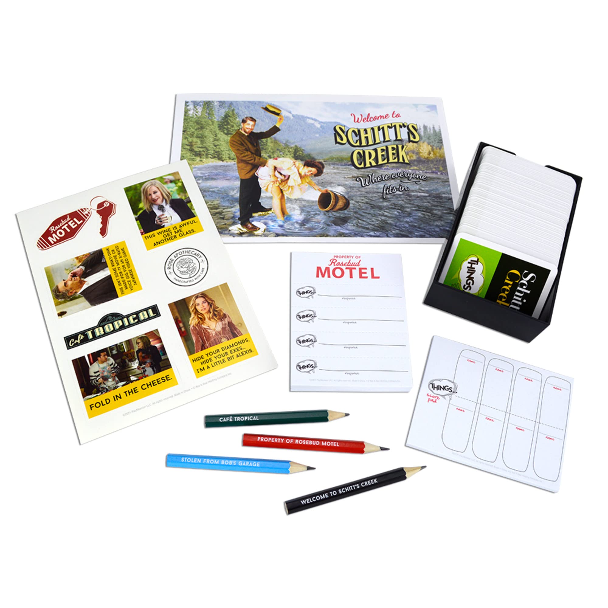 Foto 3 pulgar | Juego De Mesa Playmonster Things... Schitt's Creek Funny 14+ - Venta Internacional.