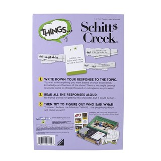Foto 4 | Juego De Mesa Playmonster Things... Schitt's Creek Funny 14+ - Venta Internacional.