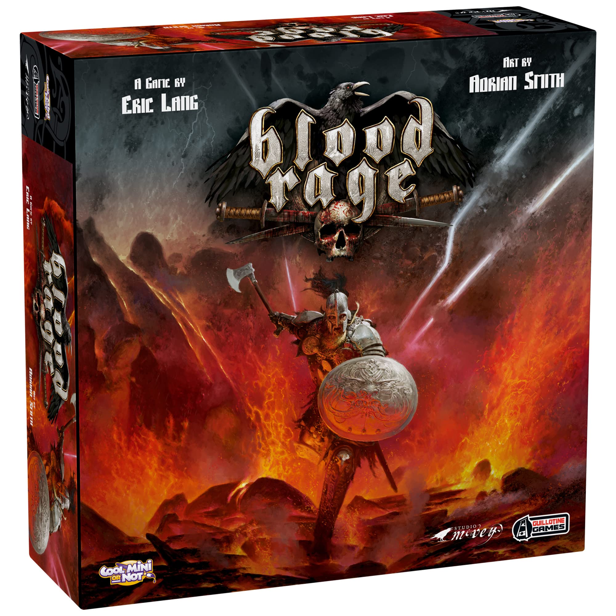 Foto 2 pulgar | Juego De Mesa Blood Rage Core Box Strategy Viking Fantasy 14+ - Venta Internacional.