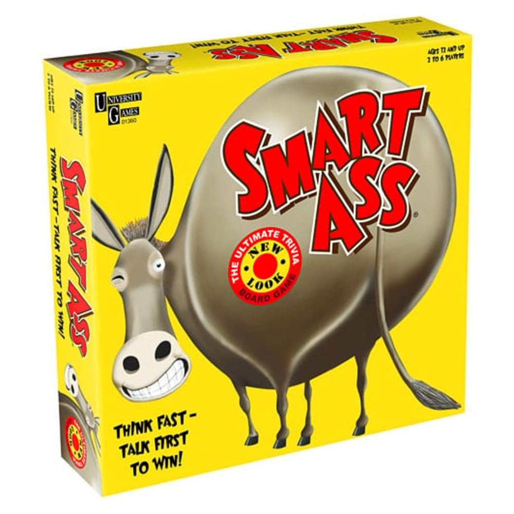 Juego De Mesa University Games Smart Ass: Las Curiosidades Definitivas - Venta Internacional.