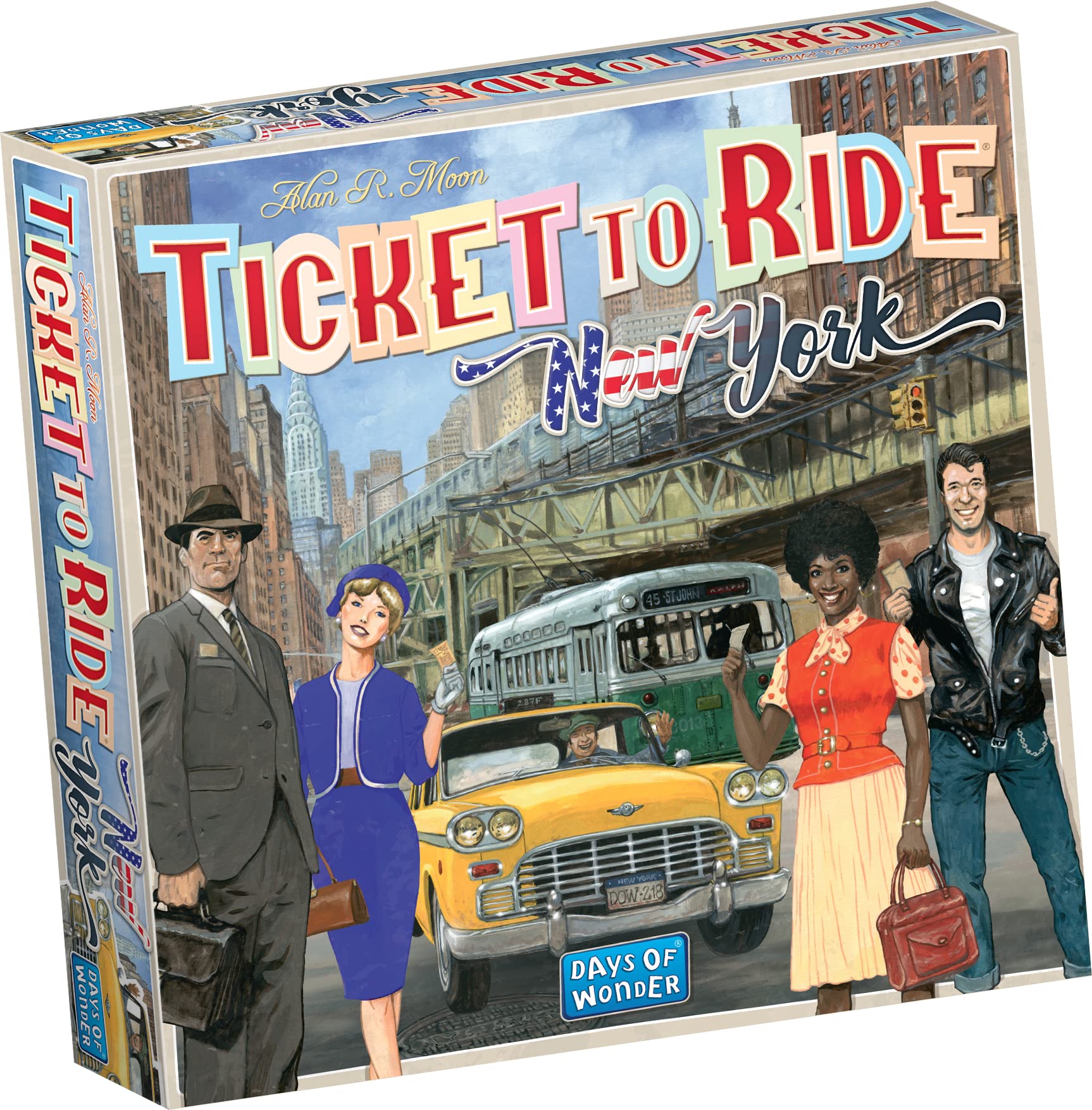 Foto 1 | Juego De Mesa Days Of Wonder Ticket To Ride New York Kids 8+ - Venta Internacional.