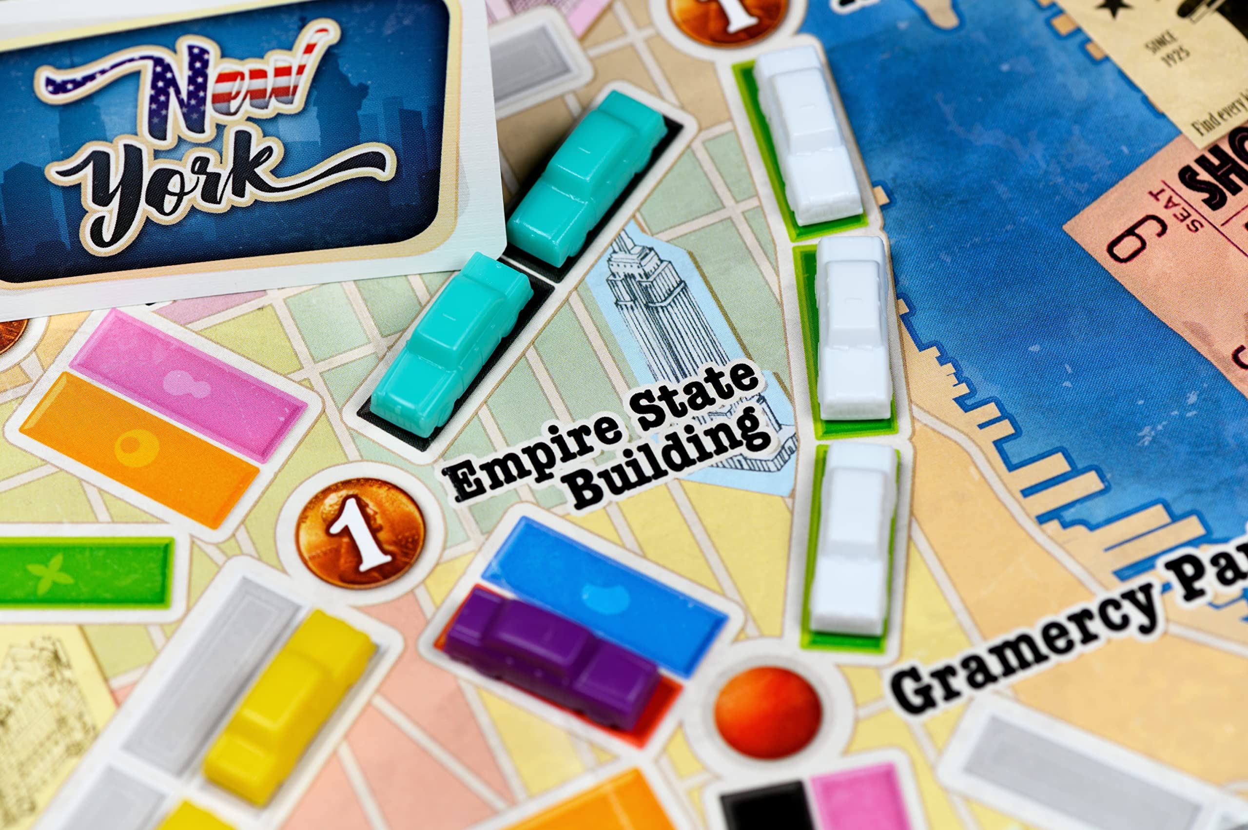 Foto 5 pulgar | Juego De Mesa Days Of Wonder Ticket To Ride New York Kids 8+ - Venta Internacional.