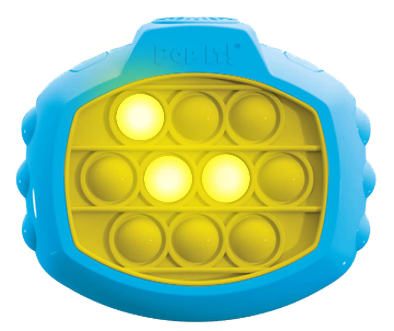 Foto 3 pulgar | Juego Buffalo Games Pop It! Pro Original Light Up Azul/amarillo - Venta Internacional.