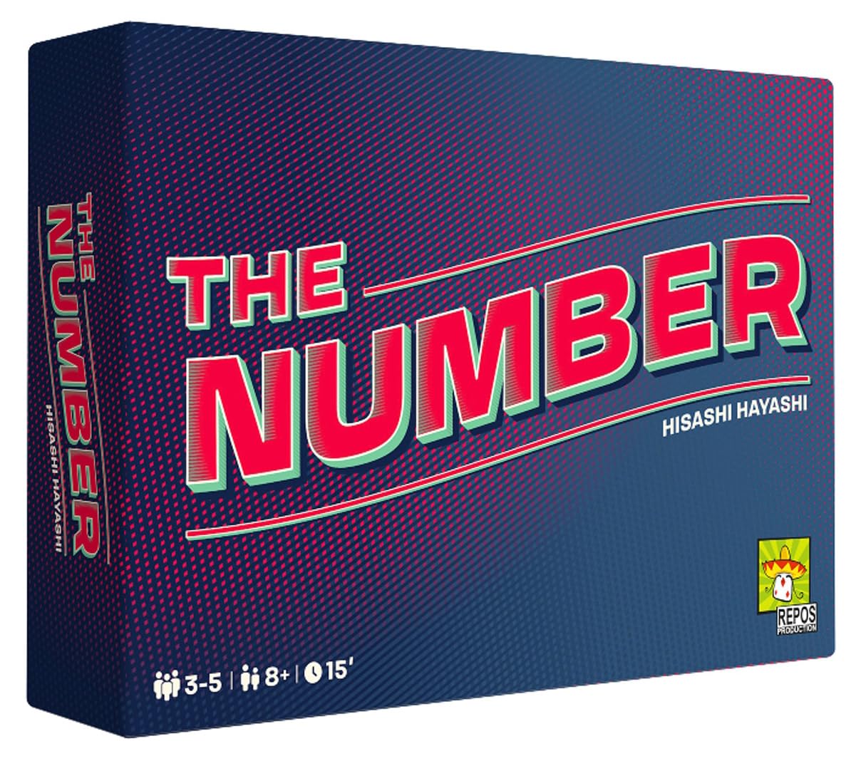 Foto 2 pulgar | Party Game Repos Production The Number Strategy Para Mayores De 8 Años - Venta Internacional.