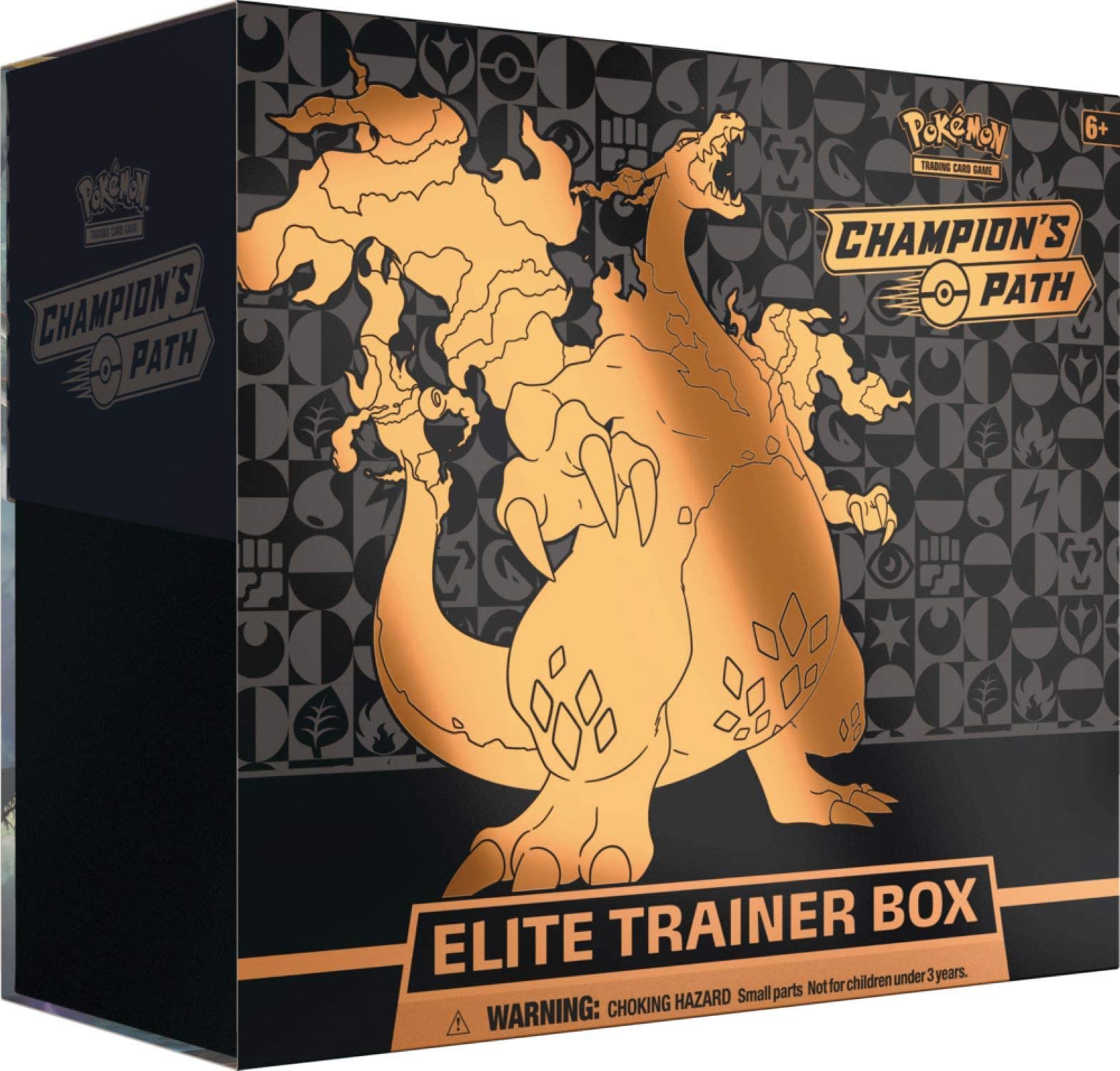 Foto 3 pulgar | Caja De Entrenamiento Pokémon Tcg Champion's Path Elite Con 10 Potenciadores - Venta Internacional.