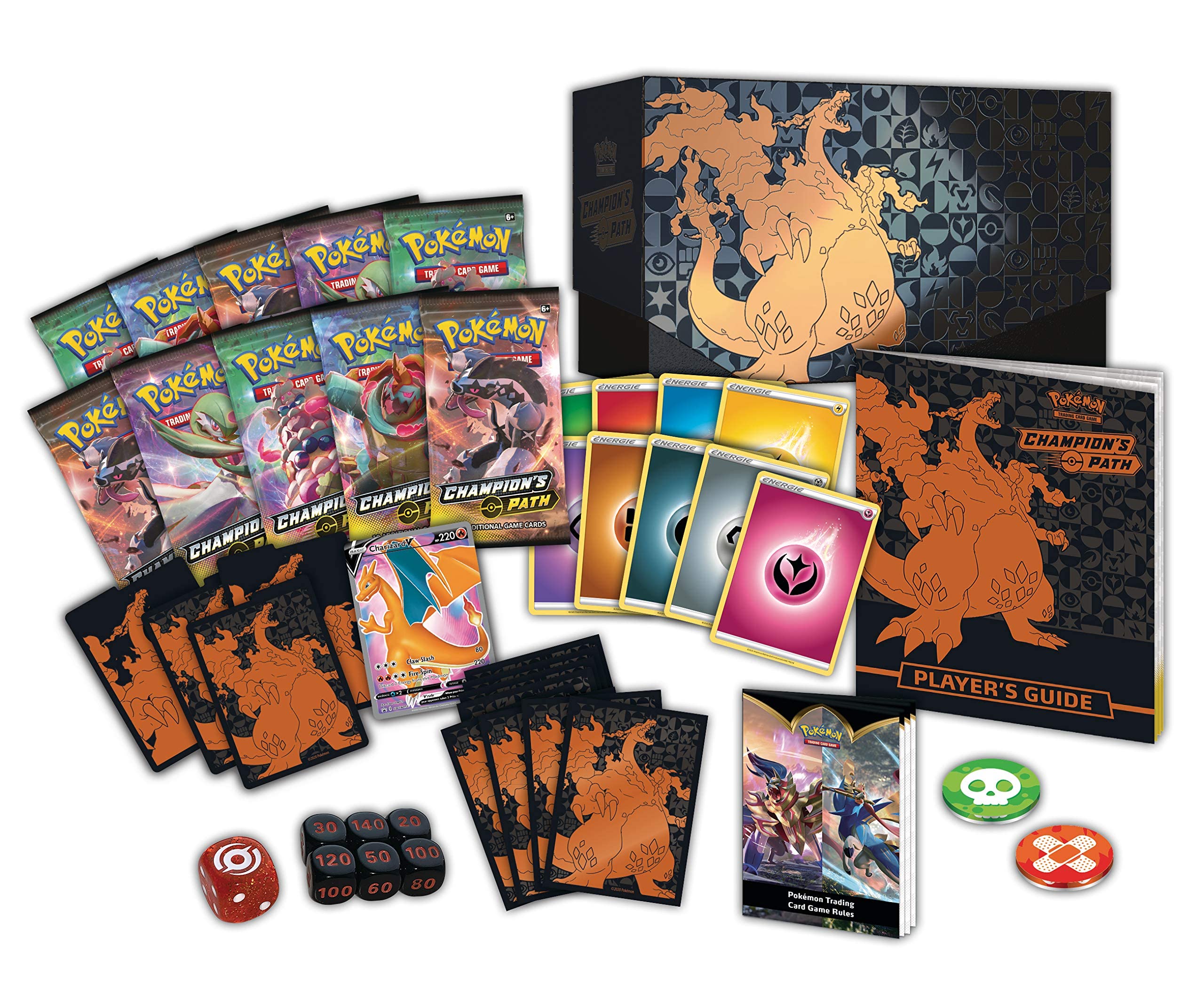 Foto 4 pulgar | Caja De Entrenamiento Pokémon Tcg Champion's Path Elite Con 10 Potenciadores - Venta Internacional.