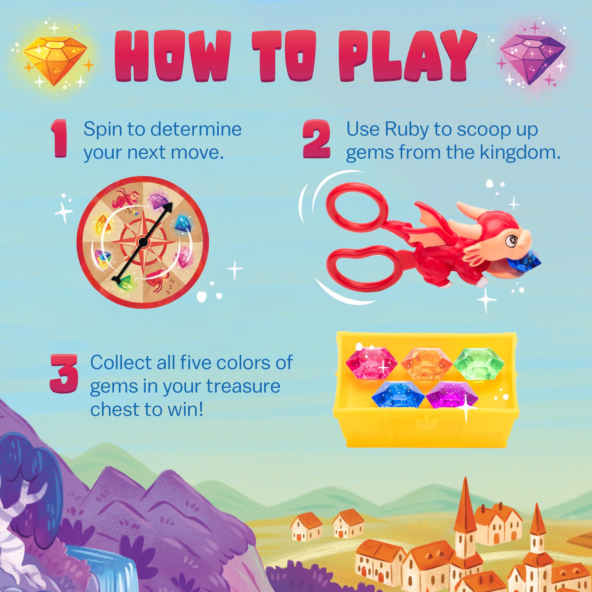 Foto 3 | Juego De Habilidades Con Tijeras Educational Insights Ruby's Gem Quest - Venta Internacional.
