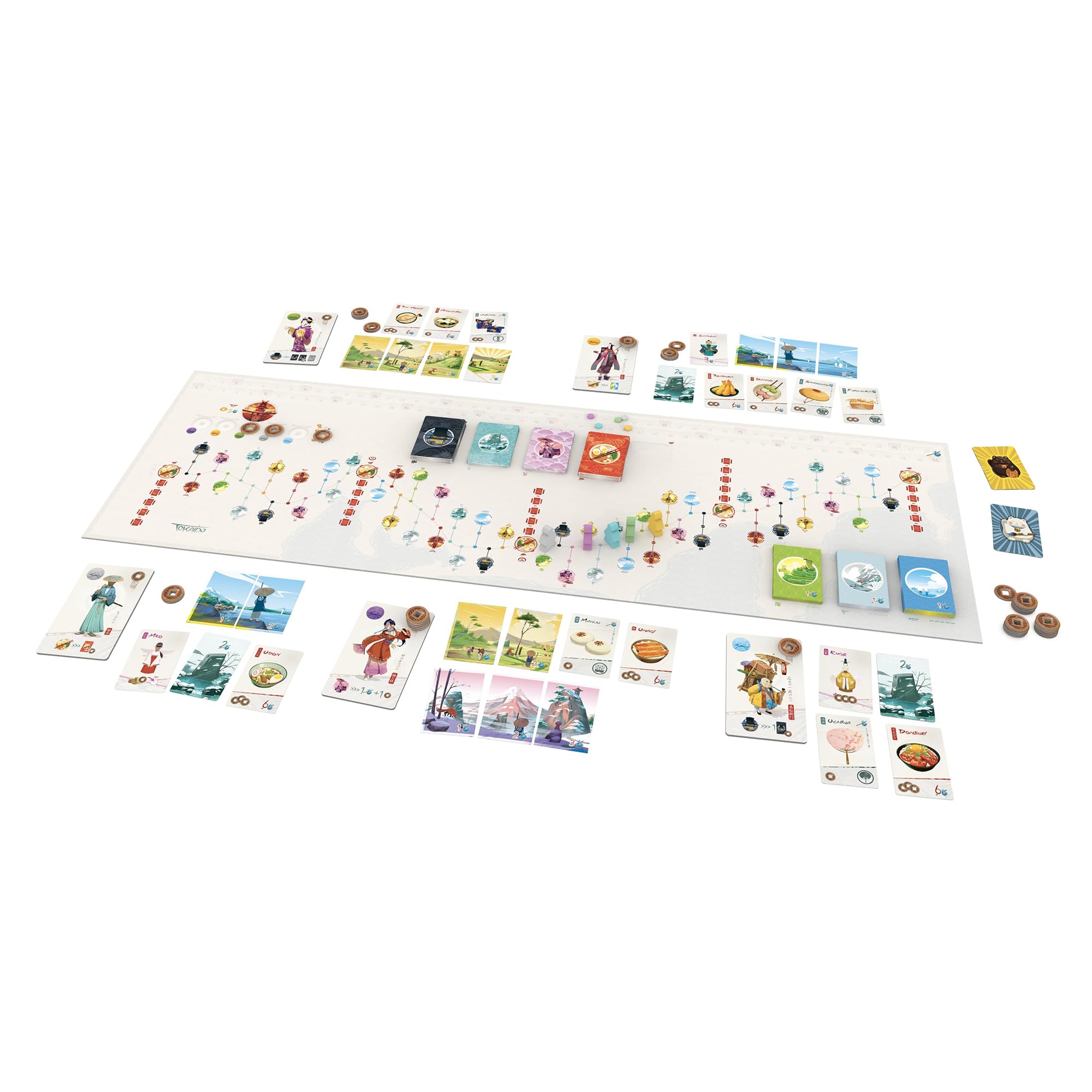 Foto 4 pulgar | Juego De Mesa Funforge Tokaido Base, Edición Del Décimo Aniversario - Venta Internacional.