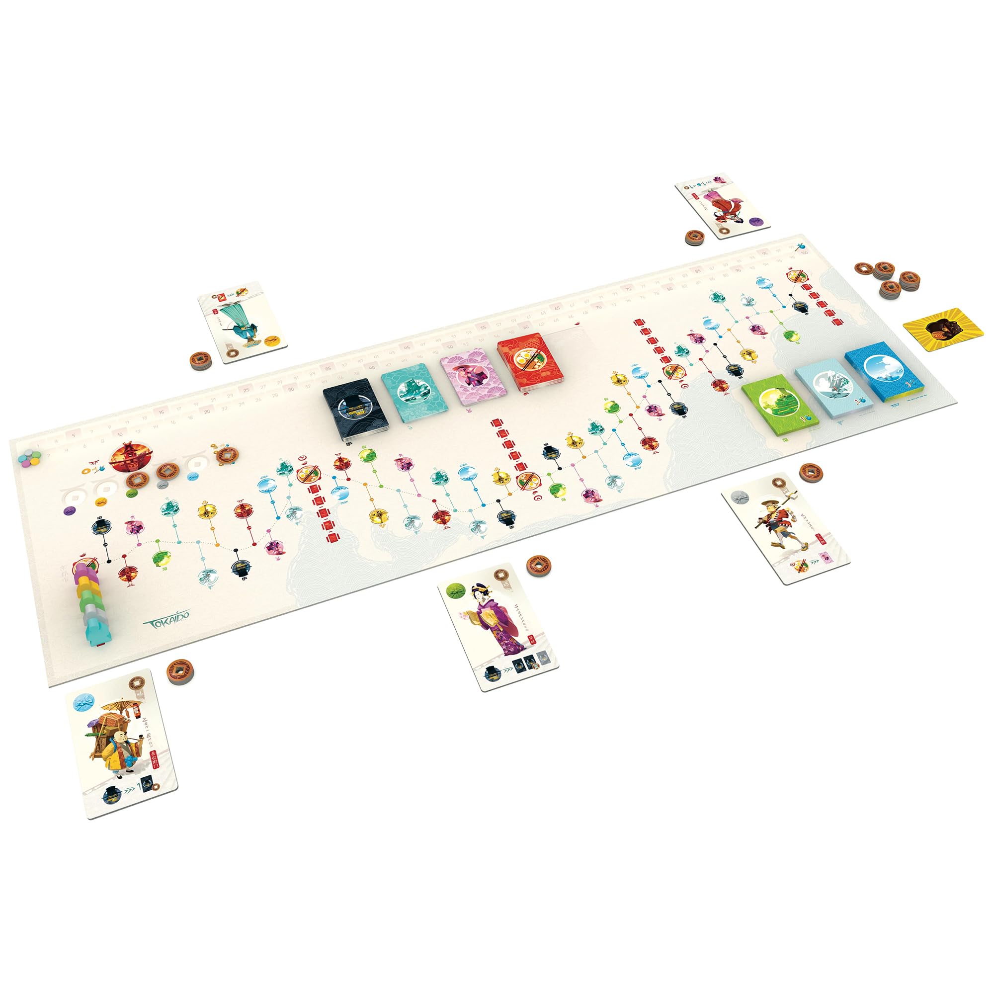 Foto 5 pulgar | Juego De Mesa Funforge Tokaido Base, Edición Del Décimo Aniversario - Venta Internacional.