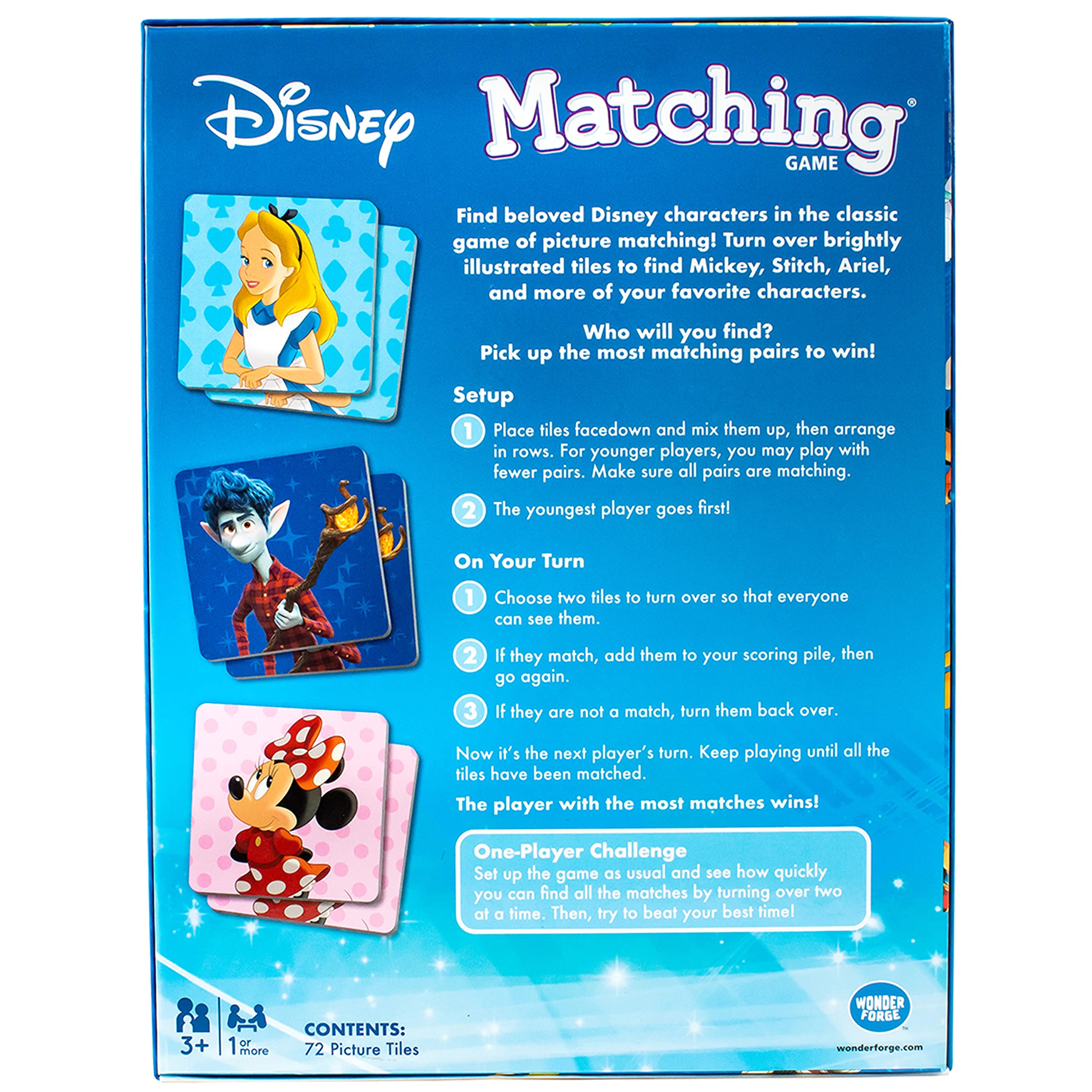 Foto 7 pulgar | Juego De Combinación Wonder Forge Disney Classic Characters Para Niños De 3 A 5 Años - Venta Internacional.