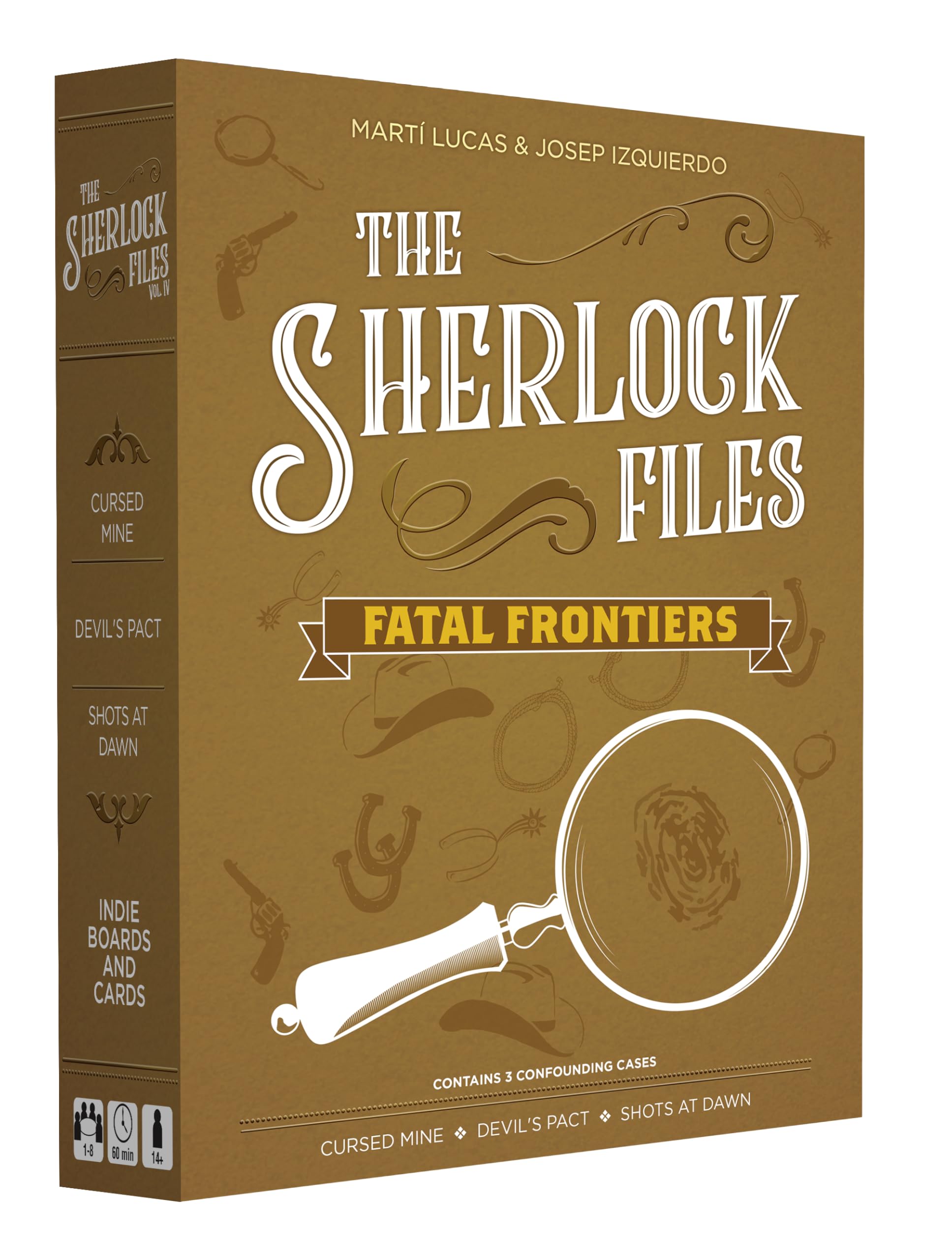 Juego de Mesa Indie Boards And Cards Sherlock Files Vol 4 - Venta Internacional