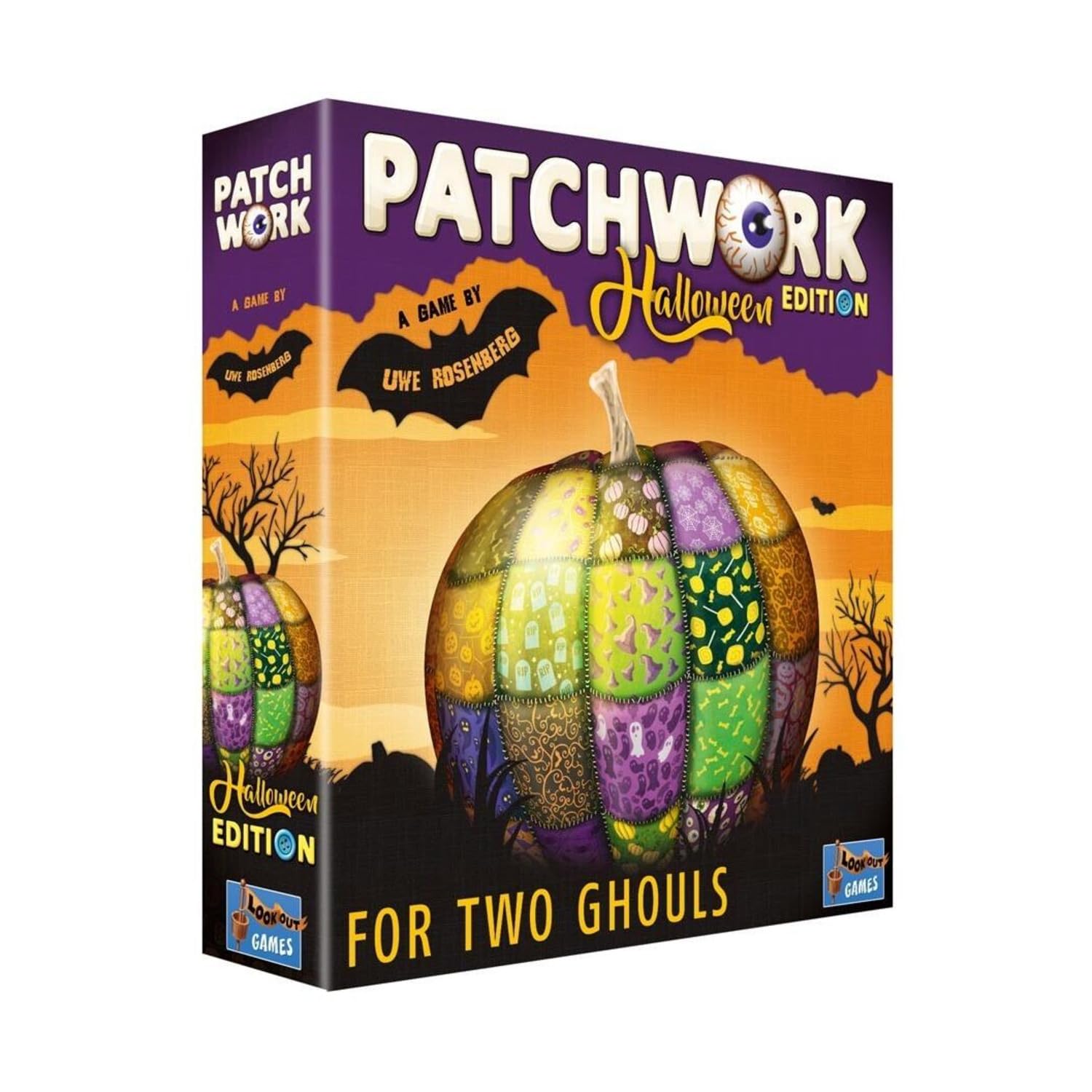 Foto 2 pulgar | Juego De Mesa Lookout Patchwork Halloween Edition Para Niños Mayores De 8 Años  - Venta Internacional.