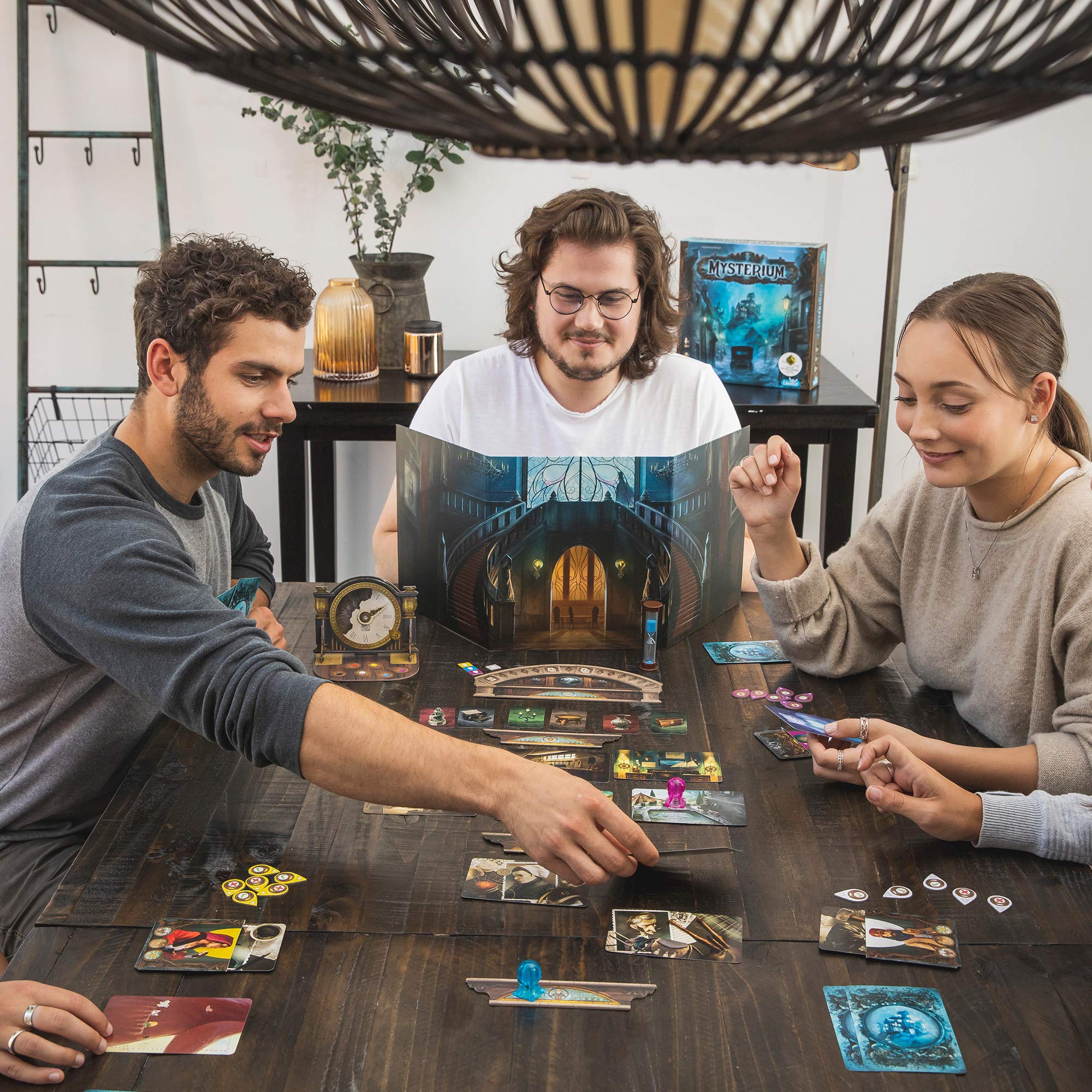 Foto 3 pulgar | Juego De Mesa Mysterium Juego Base Cooperative Mystery Para Mayores De 10 Años - Venta Internacional.