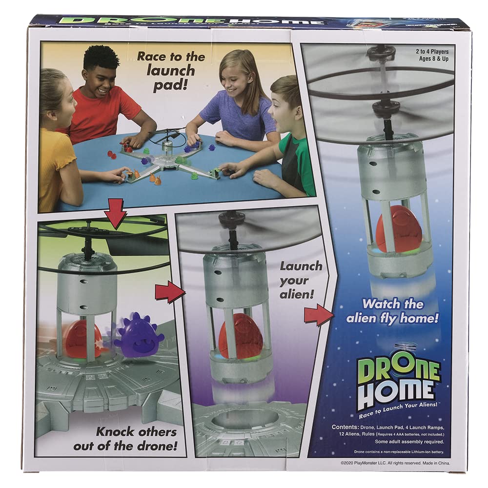 Foto 3 pulgar | Juego Playmonster Drone Home Con Dron Volador Real De 2 A 4 Jugadores - Venta Internacional.