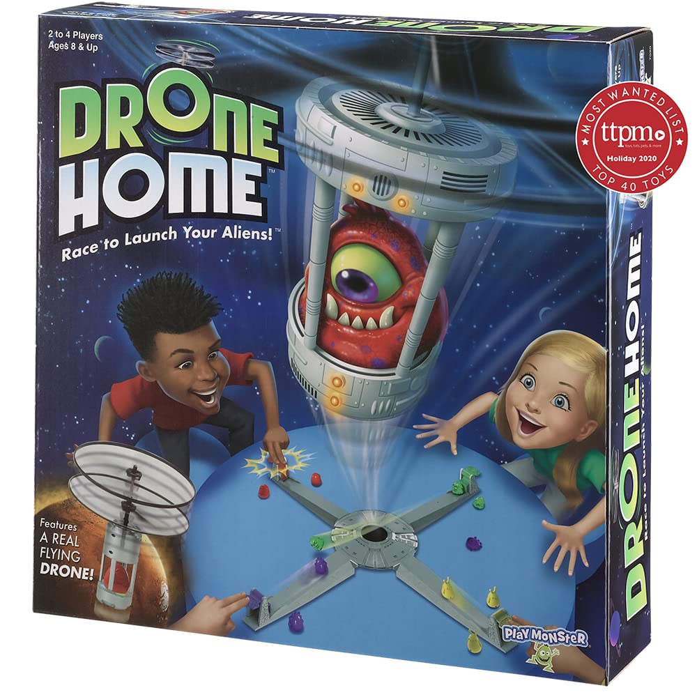 Foto 8 pulgar | Juego Playmonster Drone Home Con Dron Volador Real De 2 A 4 Jugadores - Venta Internacional.
