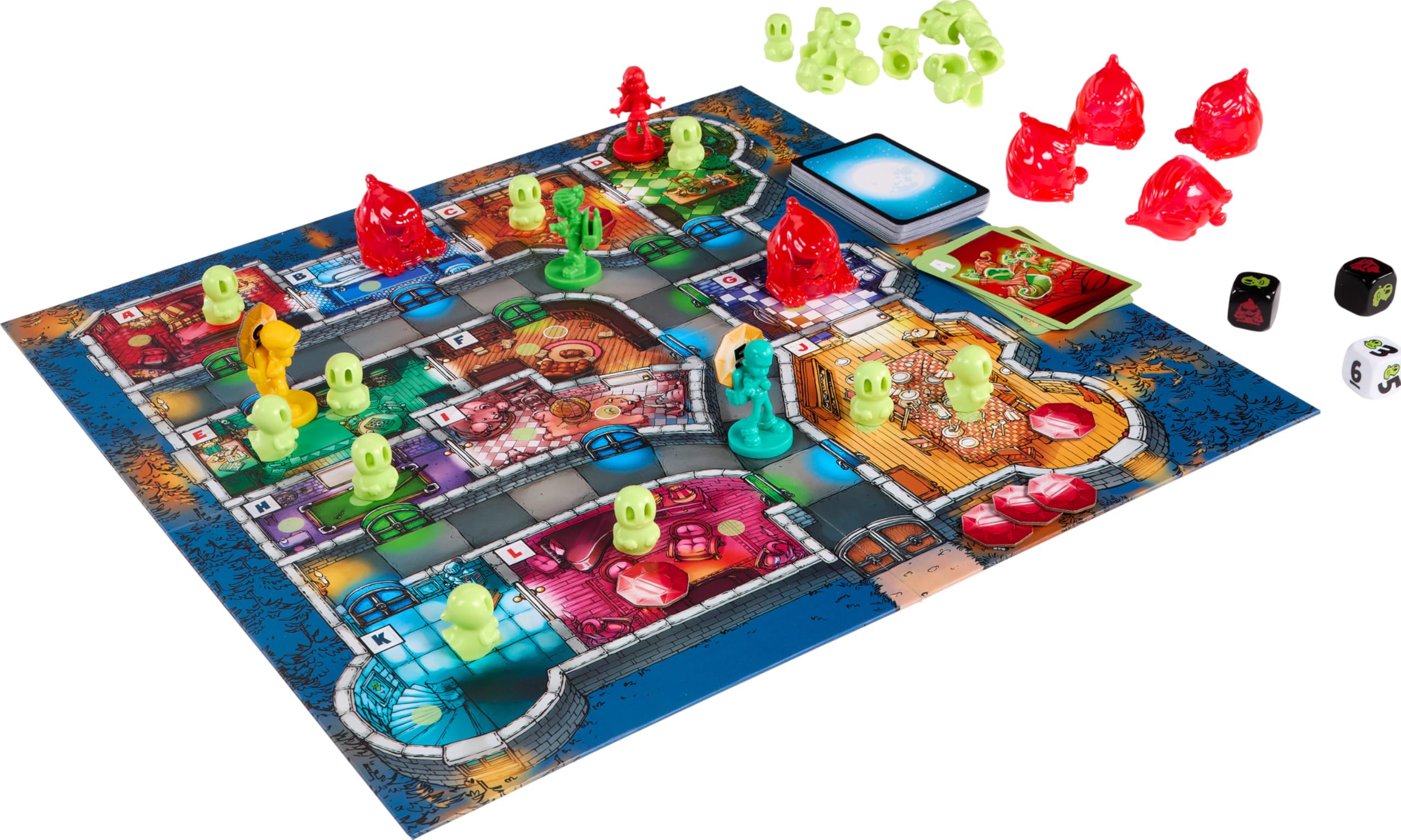 Foto 5 | Juego De Mesa Mattel Games Ghost Fightin' Treasure Hunters - Venta Internacional.