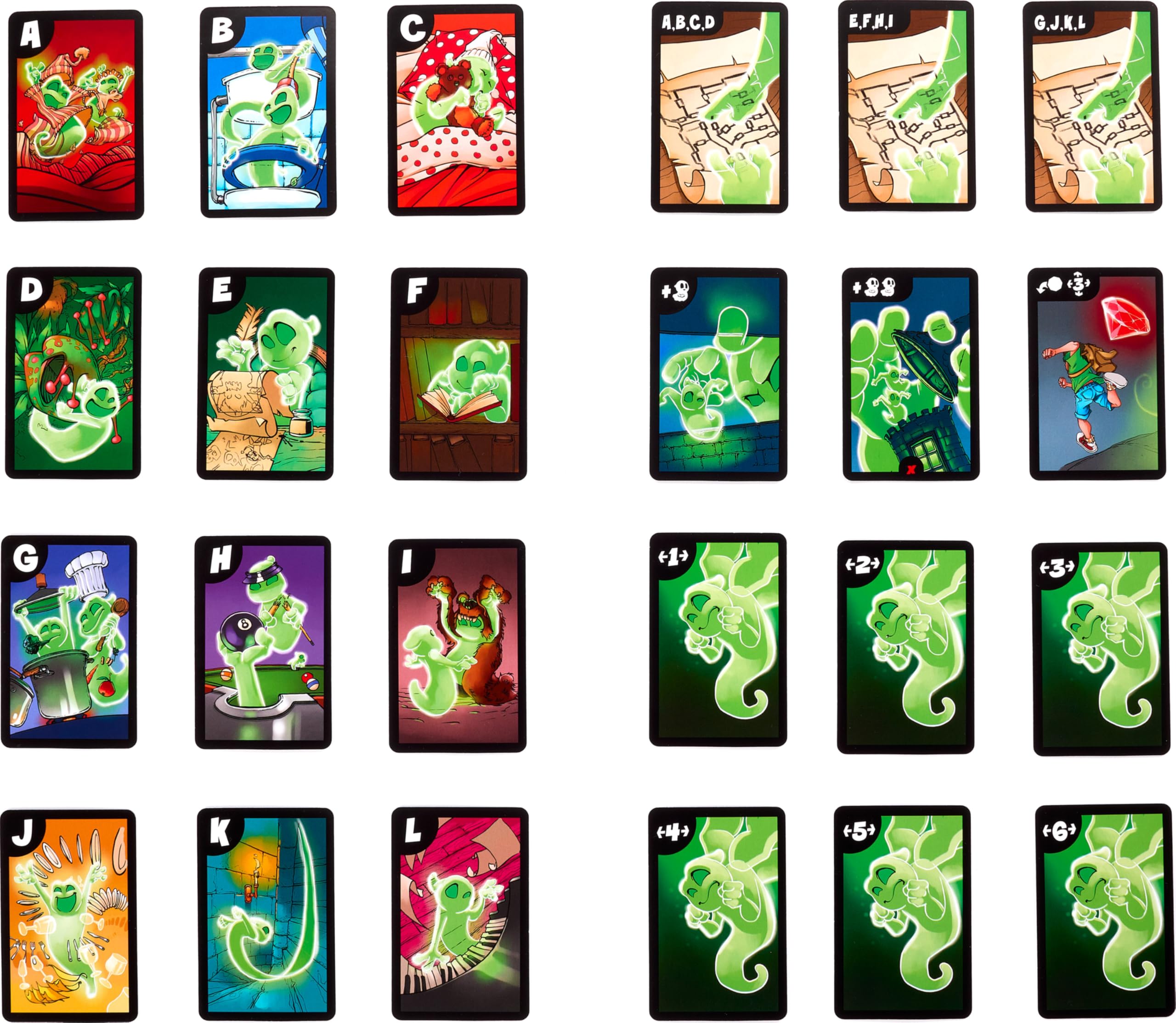 Foto 7 | Juego De Mesa Mattel Games Ghost Fightin' Treasure Hunters - Venta Internacional.