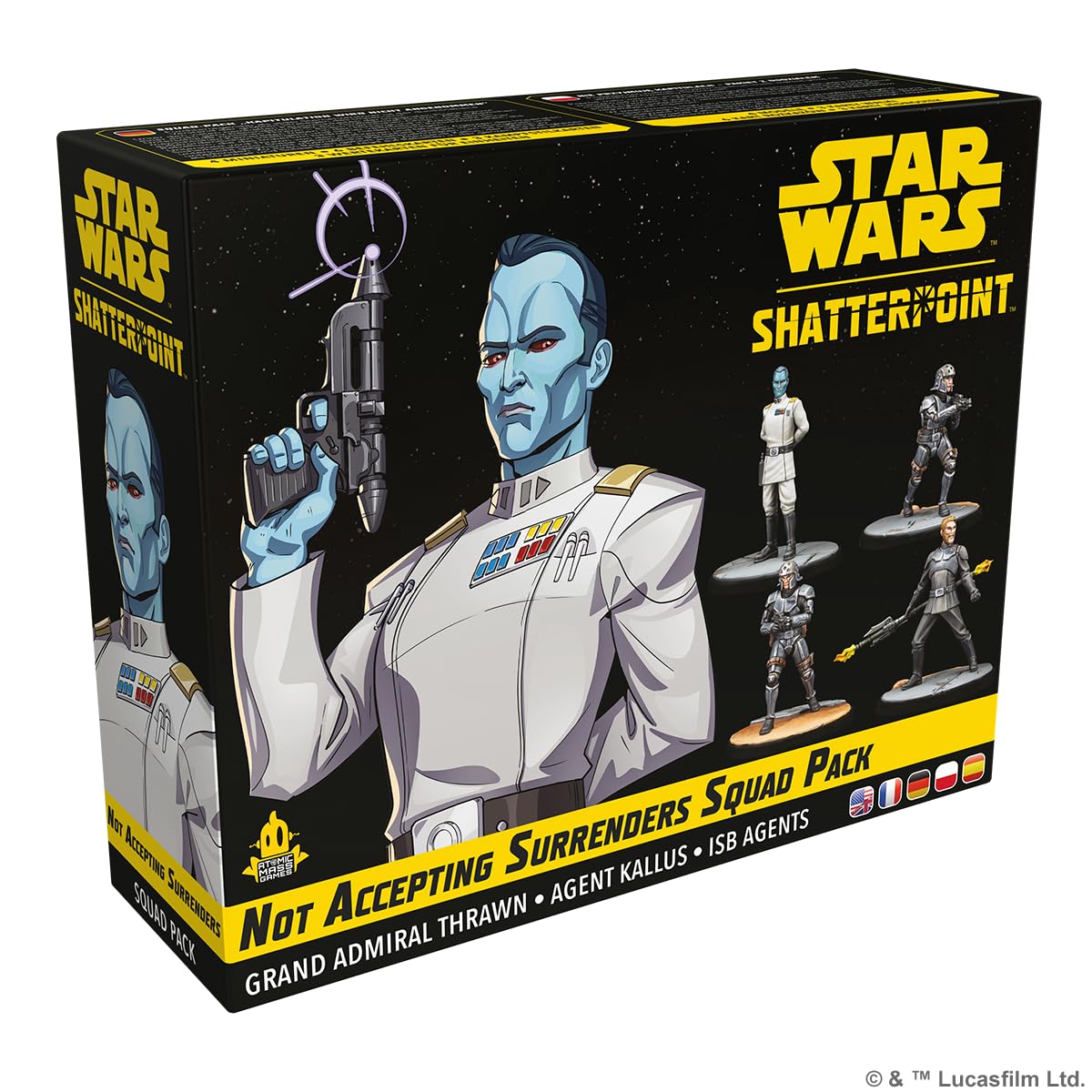 Juego De Miniaturas De Mesa Atomic Mass Star Wars Shatterpoint - Venta Internacional.