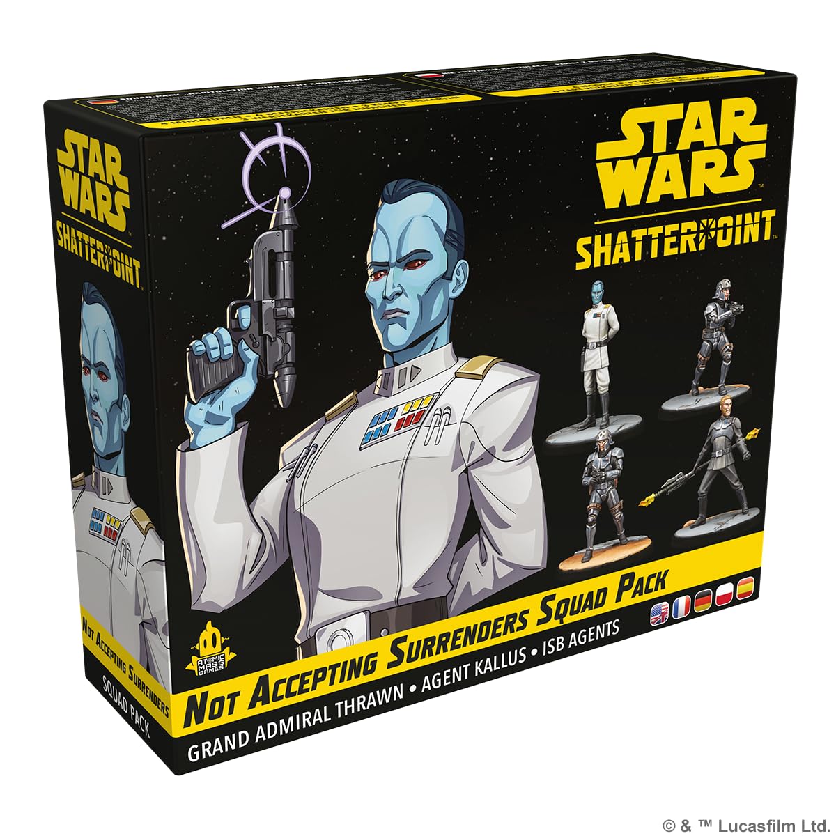 Foto 1 | Juego De Miniaturas De Mesa Atomic Mass Star Wars Shatterpoint - Venta Internacional.